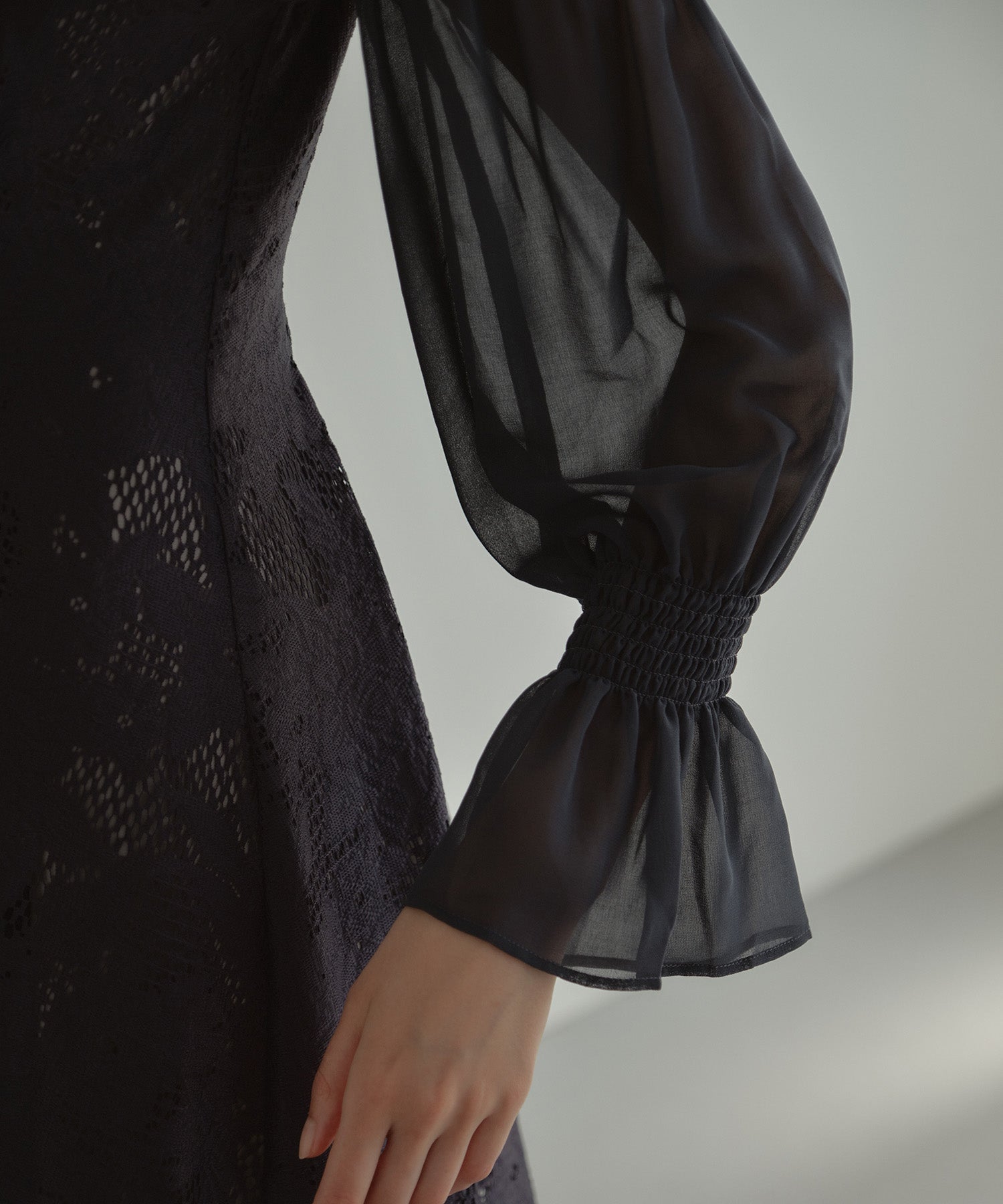 ASYMMETRY TACK DRESS