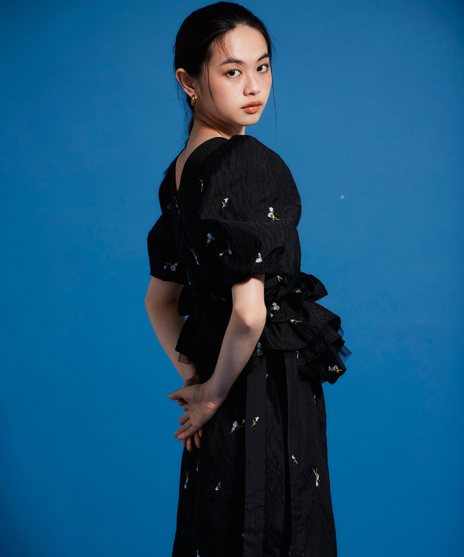 【POPUP】BLOSSOM FRILL DRESS