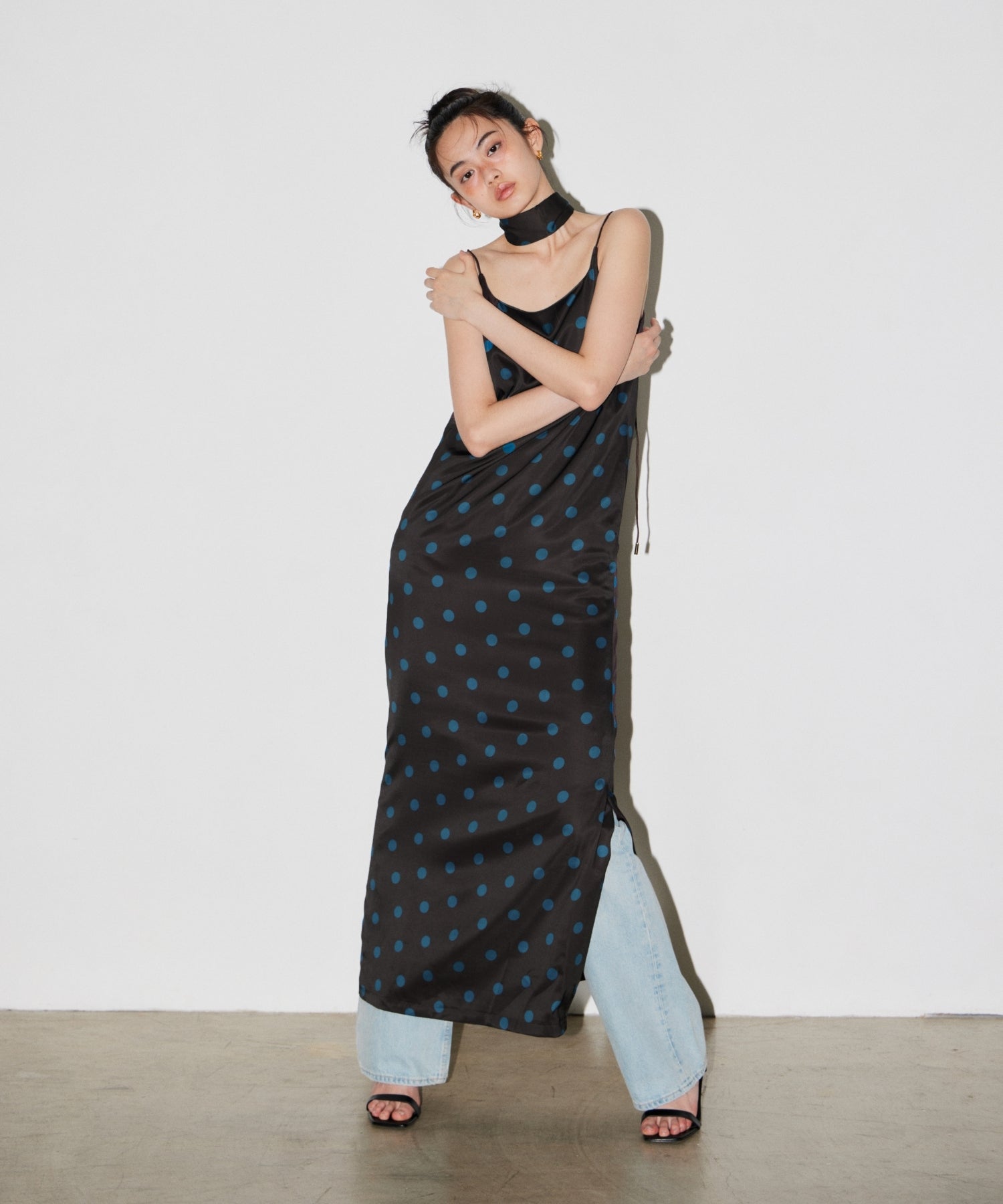 DOT LAYERED DRESS