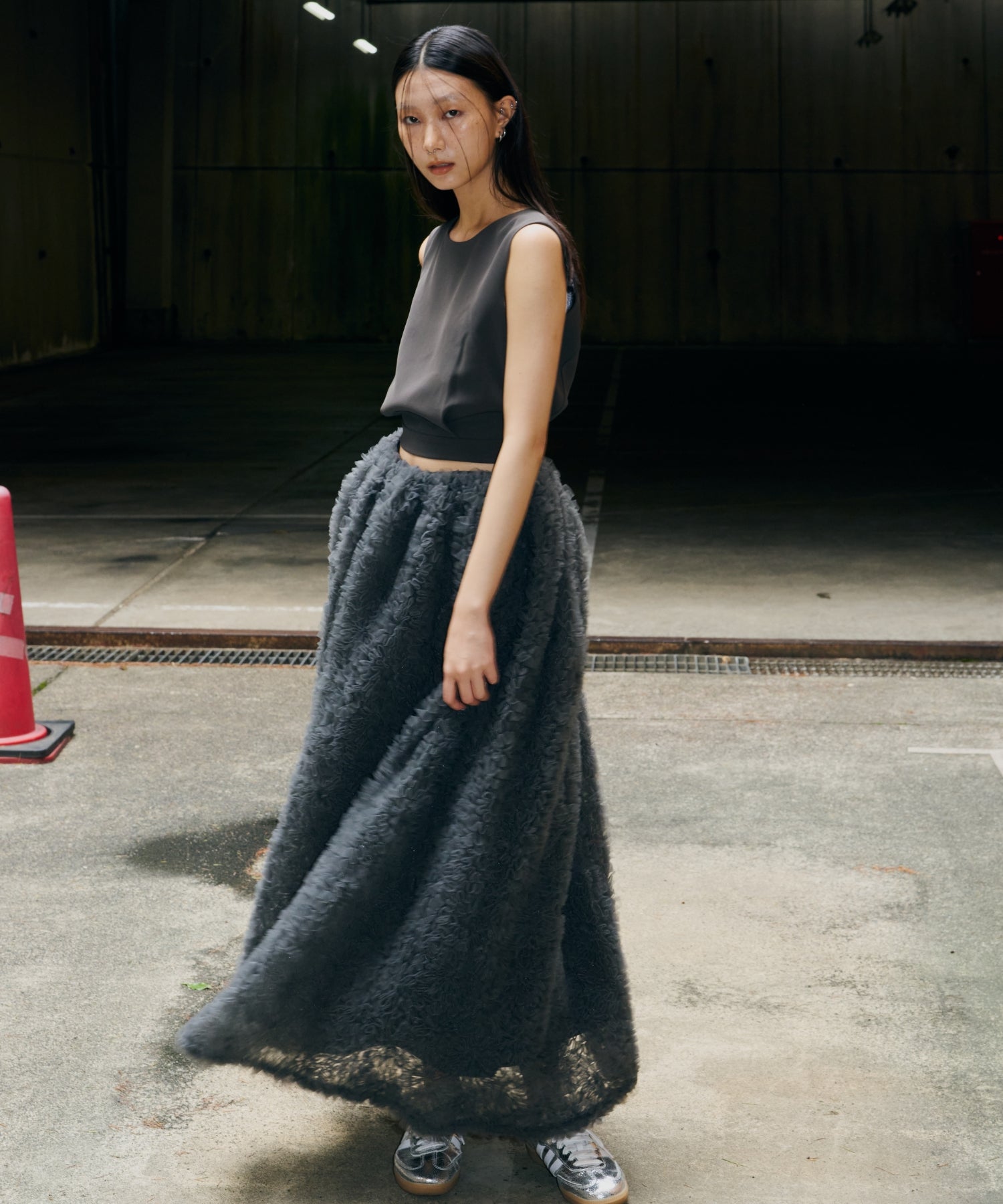 ANDRÉSD mocomoco set up dress ＋ ベロア MOCOMOCO SET UP DRESS