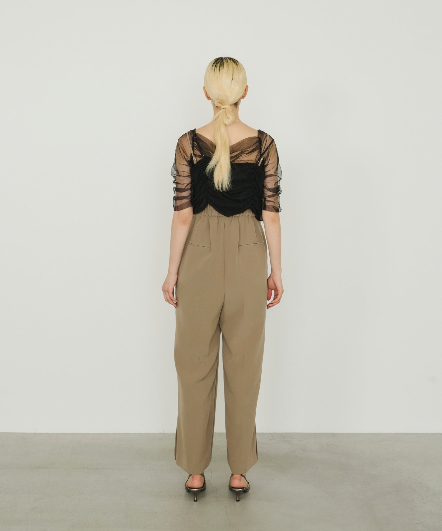 TWISTED BUSTIER LAYERED TOPS