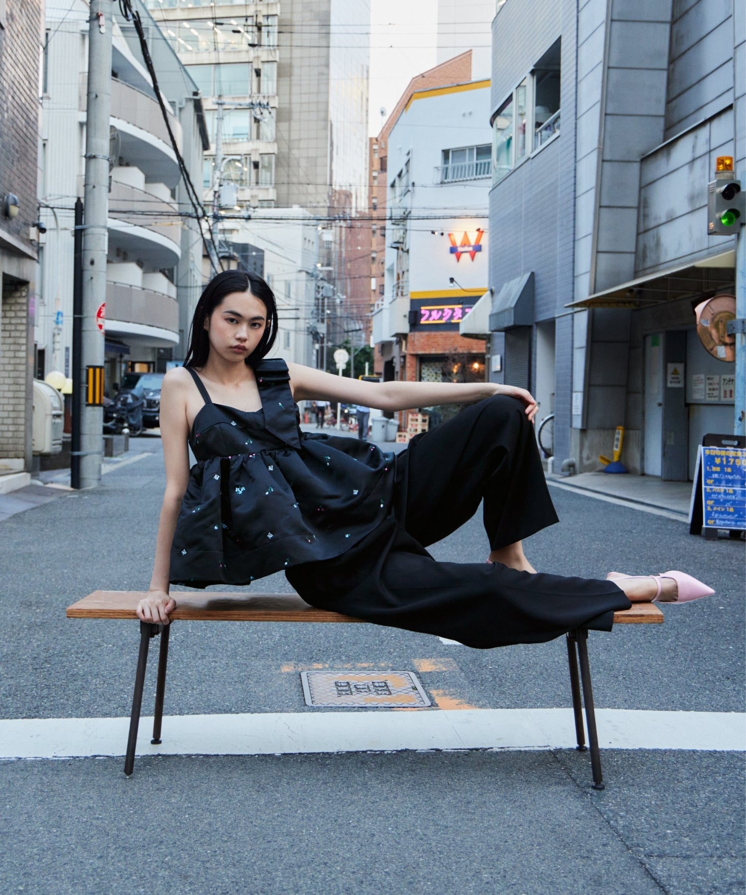 【POPUP】ASYMMETRY RIBBON SET UP