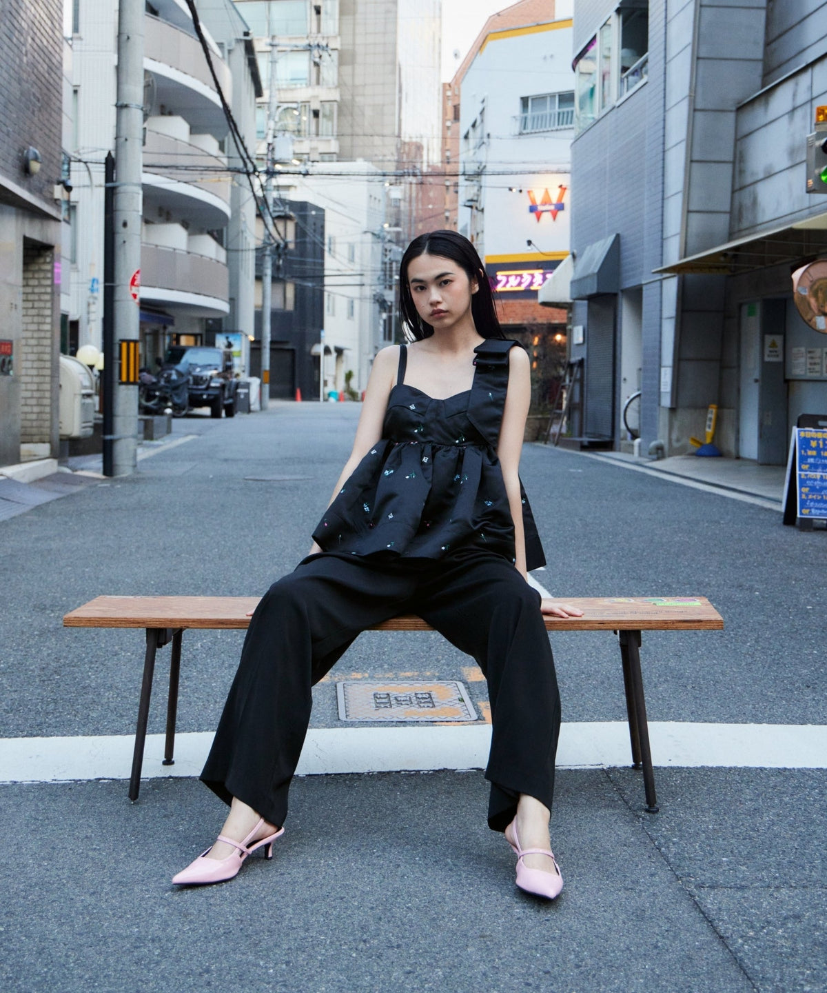 【POPUP】ASYMMETRY RIBBON SET UP