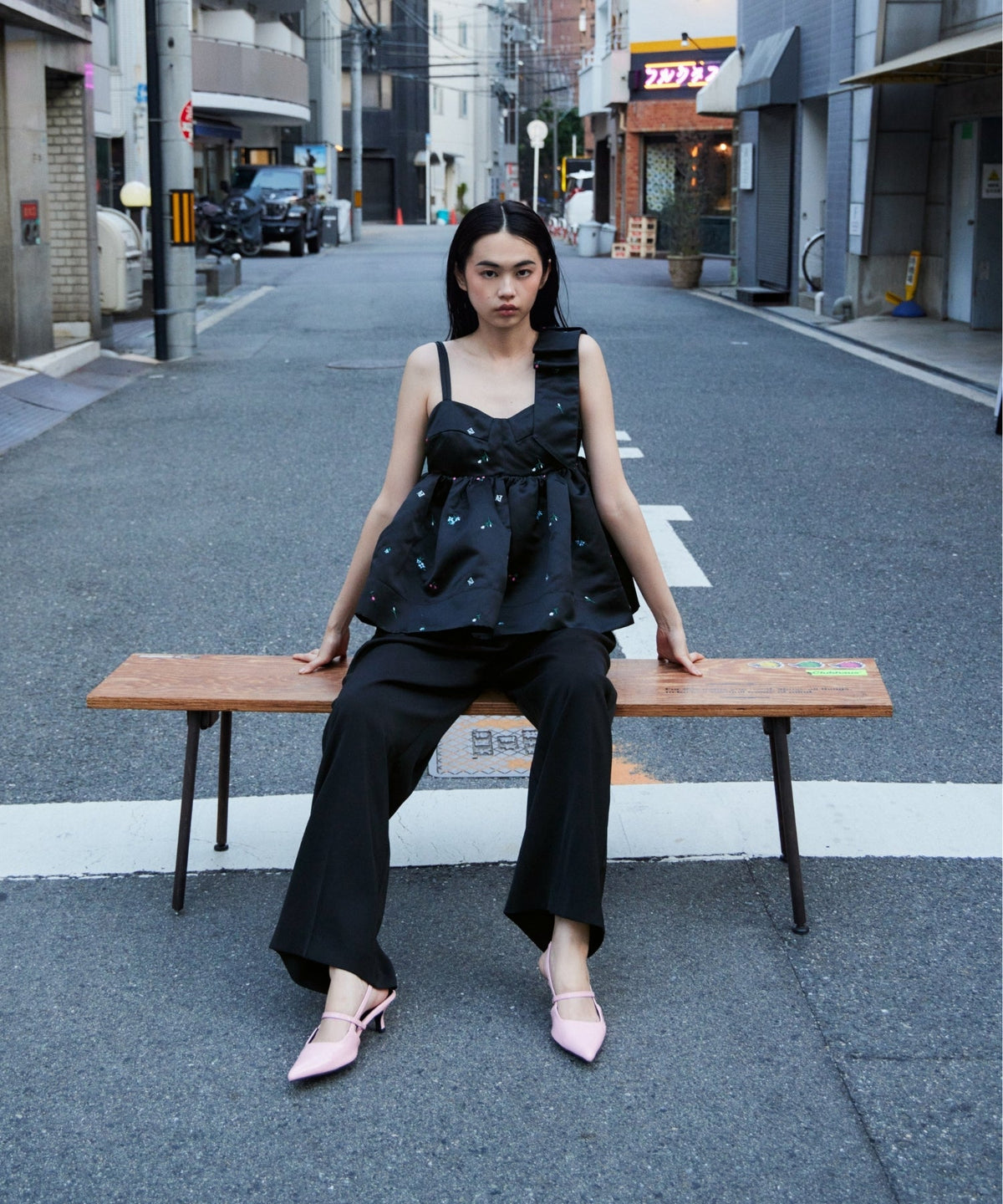 【POPUP】ASYMMETRY RIBBON SET UP