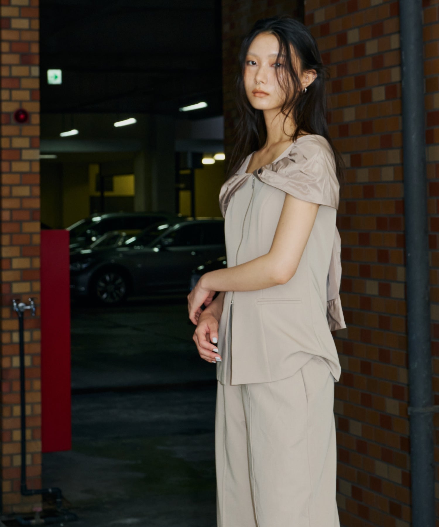 KNOT SHIRT DOCKING SETUP DRESS