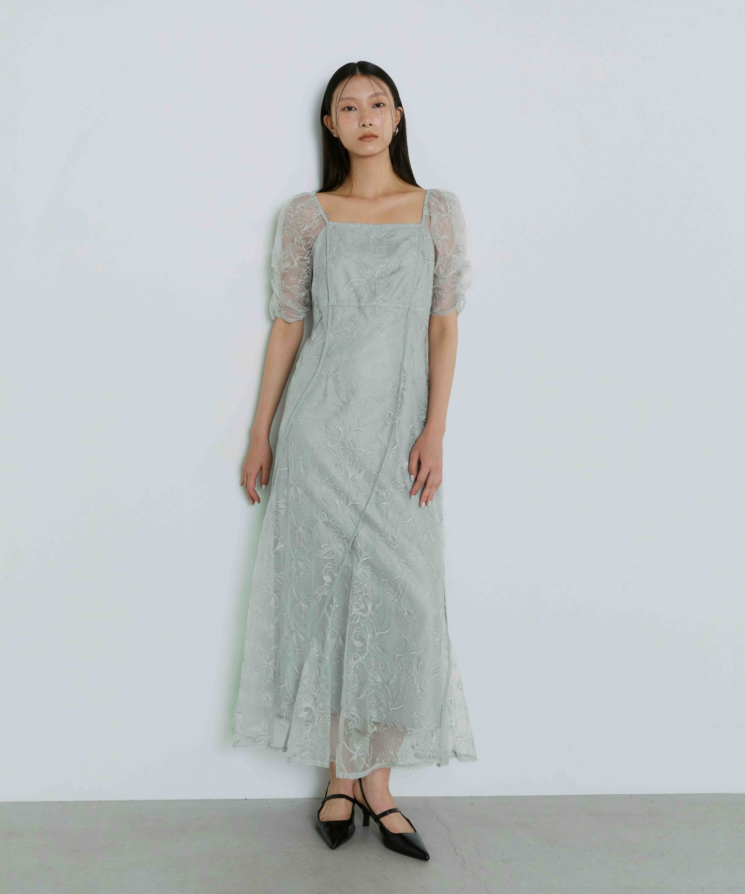 WAVE PIPING FRARE DRESS