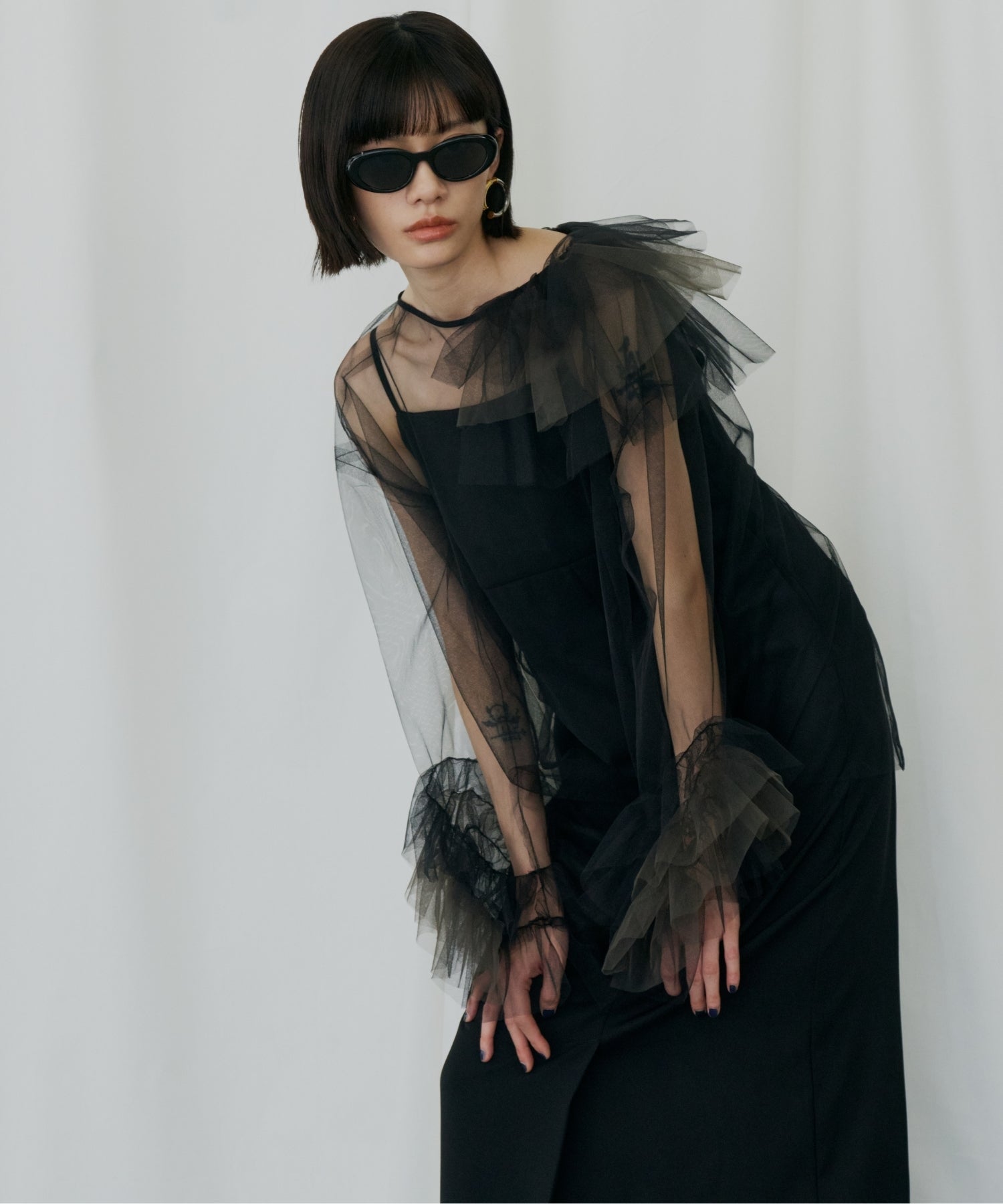 BLOOMING TULLE DRESS