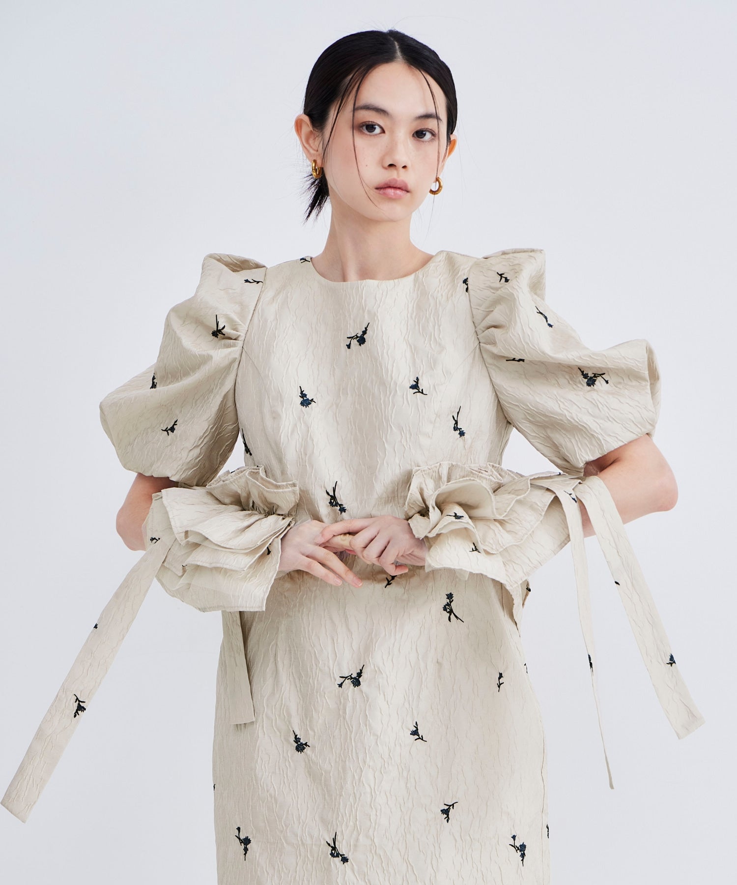 BLOSSOM FRILL DRESS