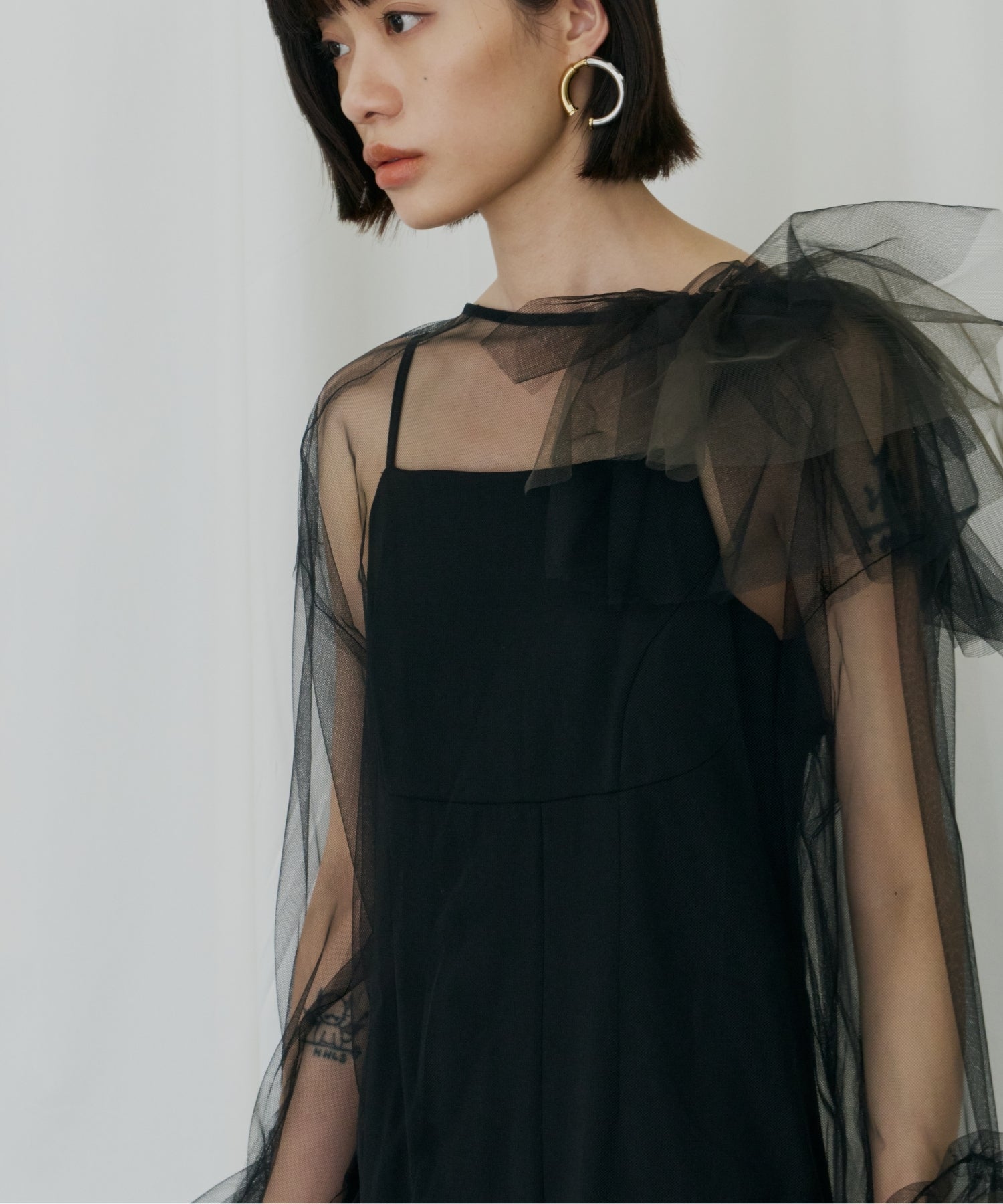 BLOOMING TULLE DRESS