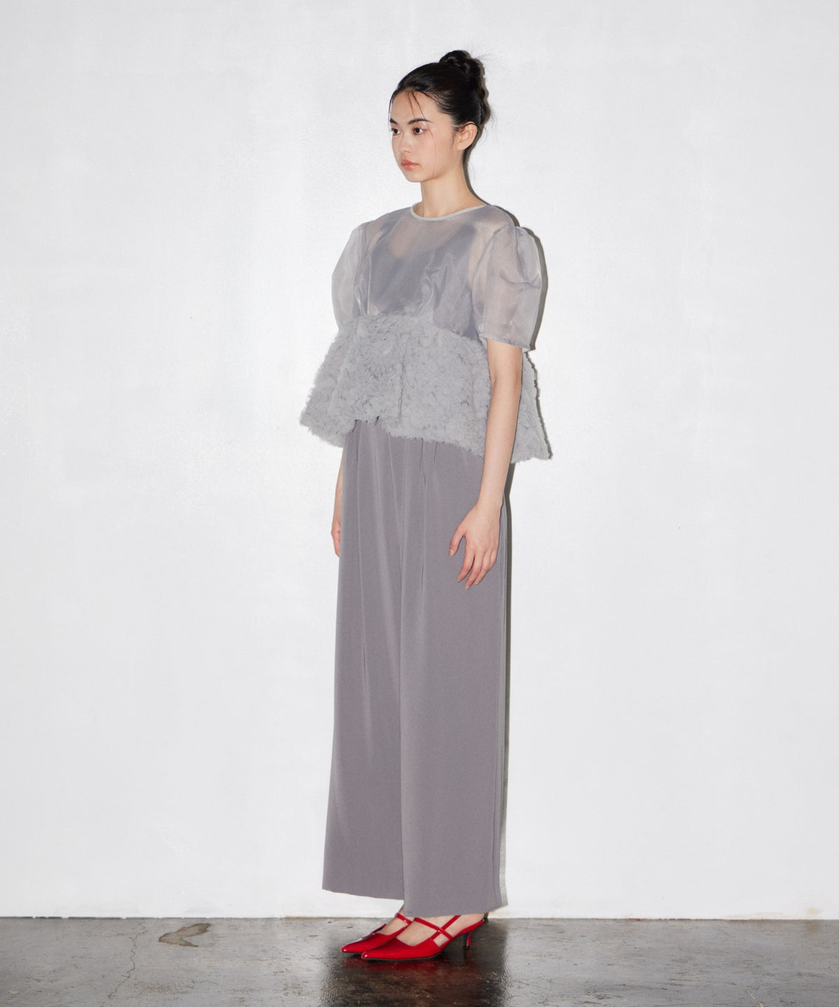 SWELL PEPLUM SET UP PANTS DRESS