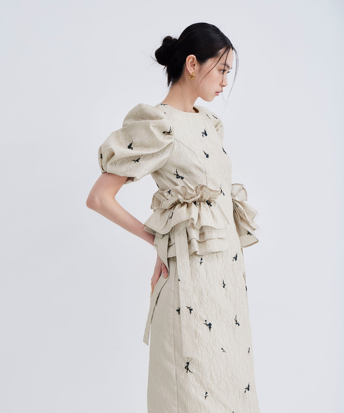 【POPUP】BLOSSOM FRILL DRESS