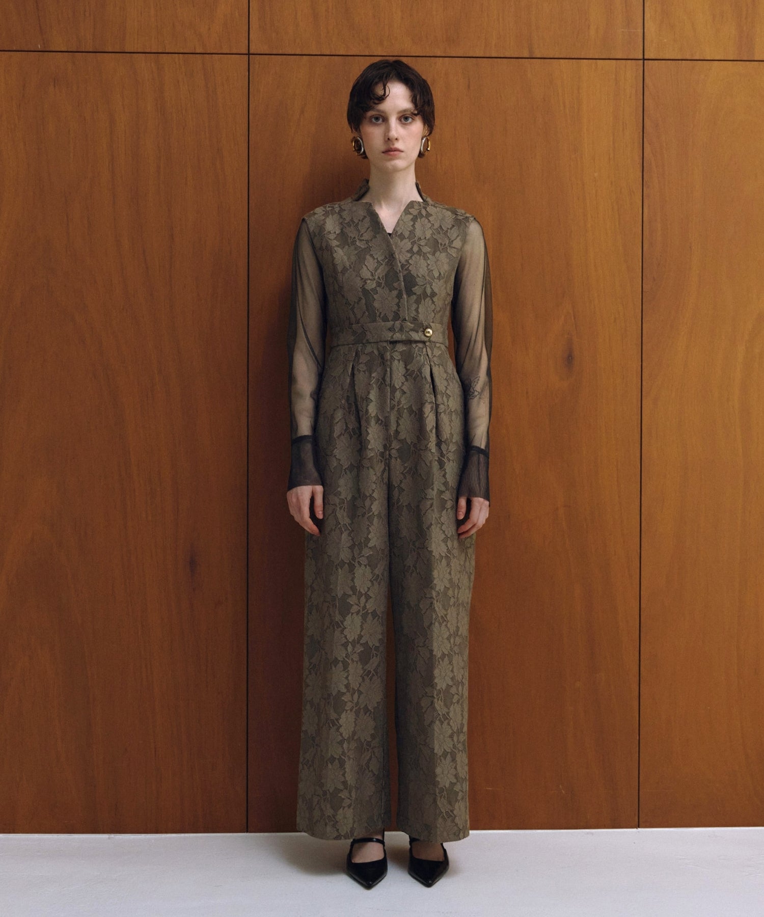 BONDING LACE ALL-IN-ONE DRESS