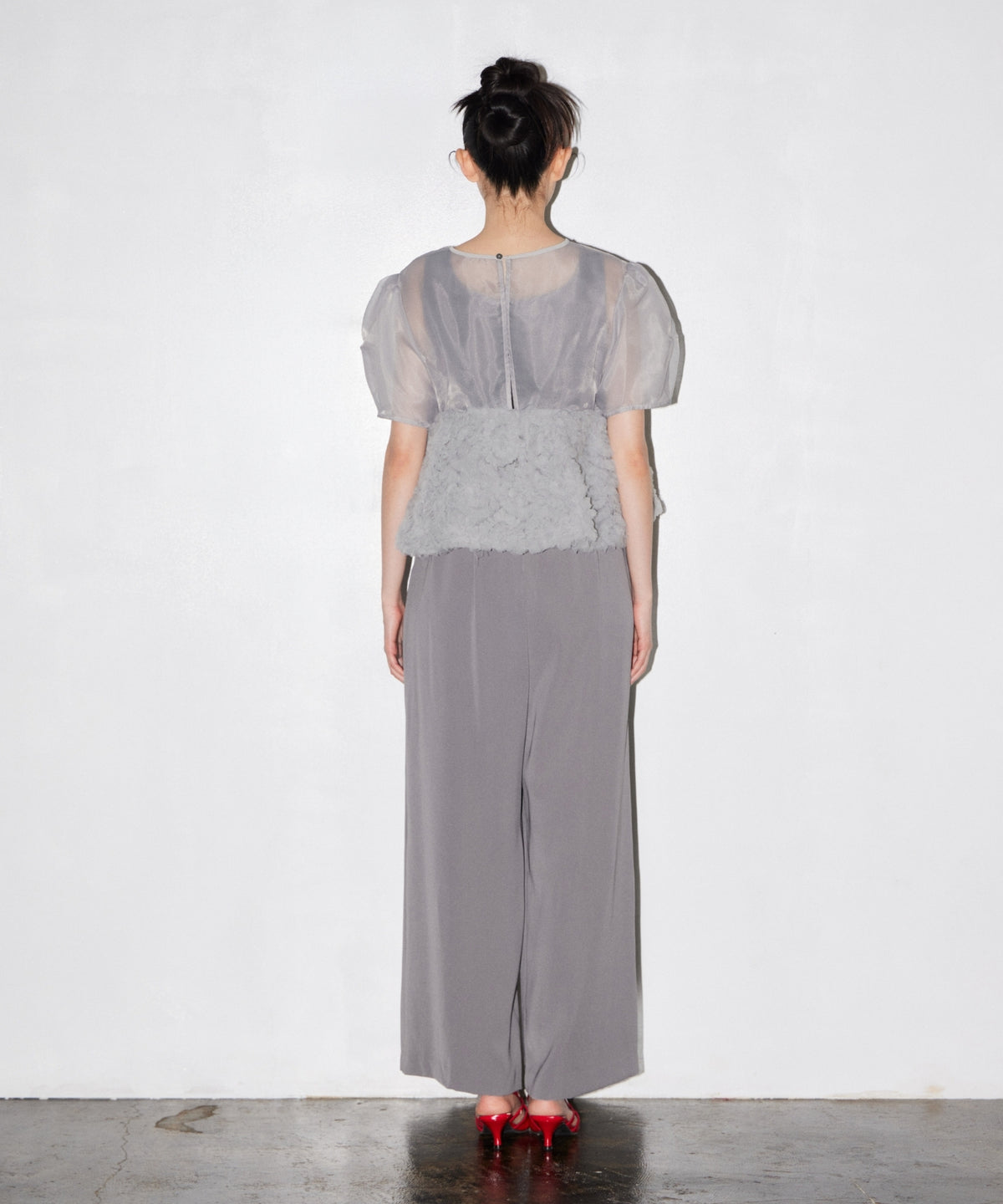 SWELL PEPLUM SET UP PANTS DRESS