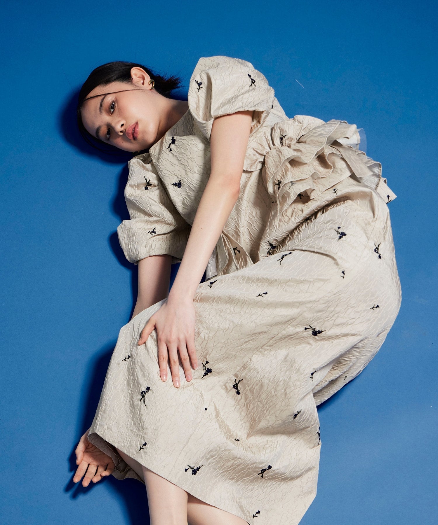 【POPUP】BLOSSOM FRILL DRESS