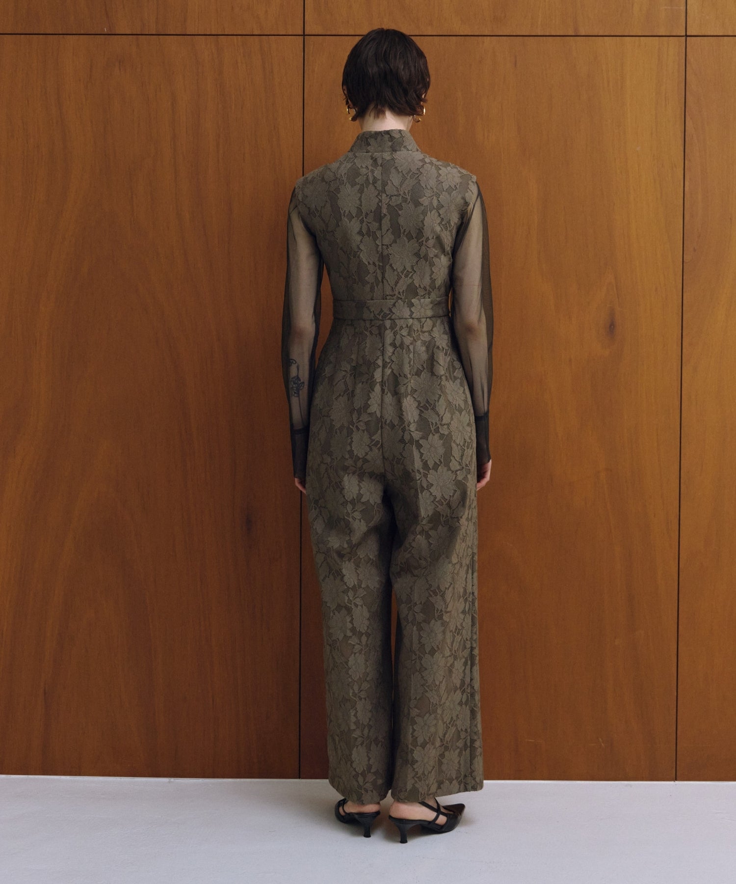 BONDING LACE ALL-IN-ONE DRESS