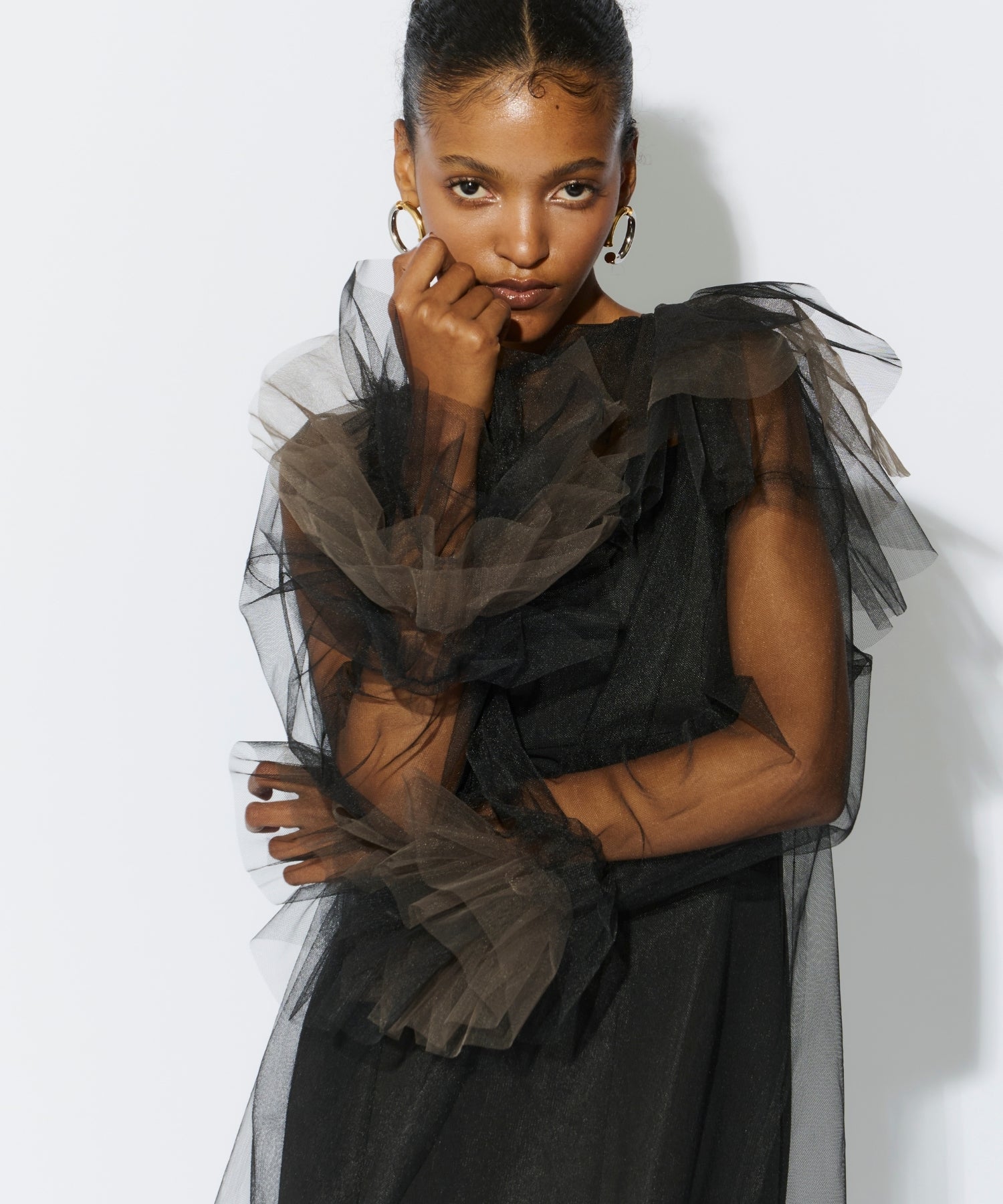 BLOOMING TULLE DRESS
