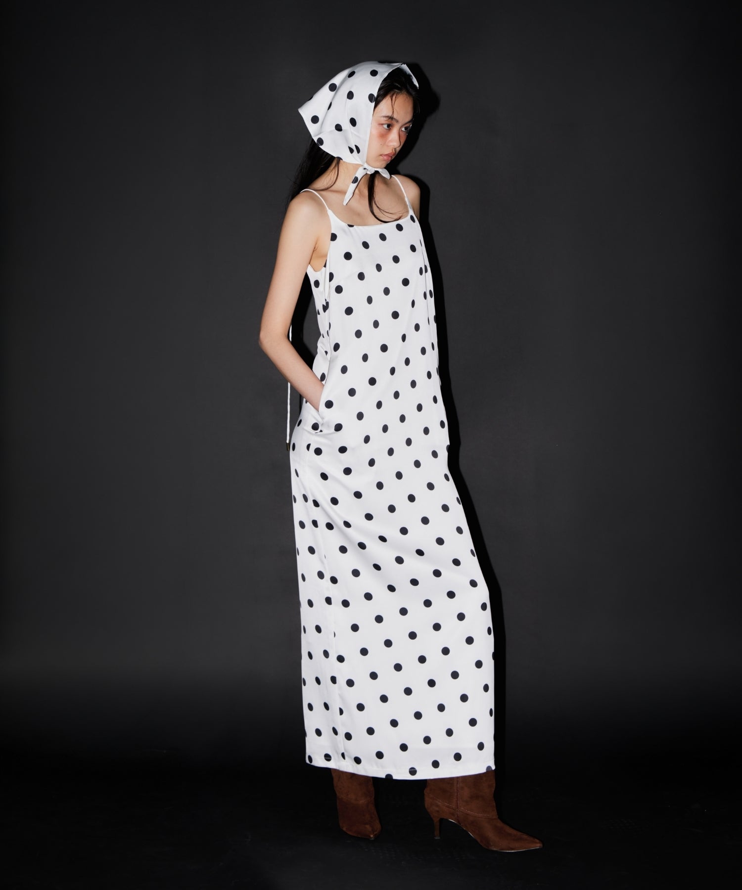 DOT LAYERED DRESS