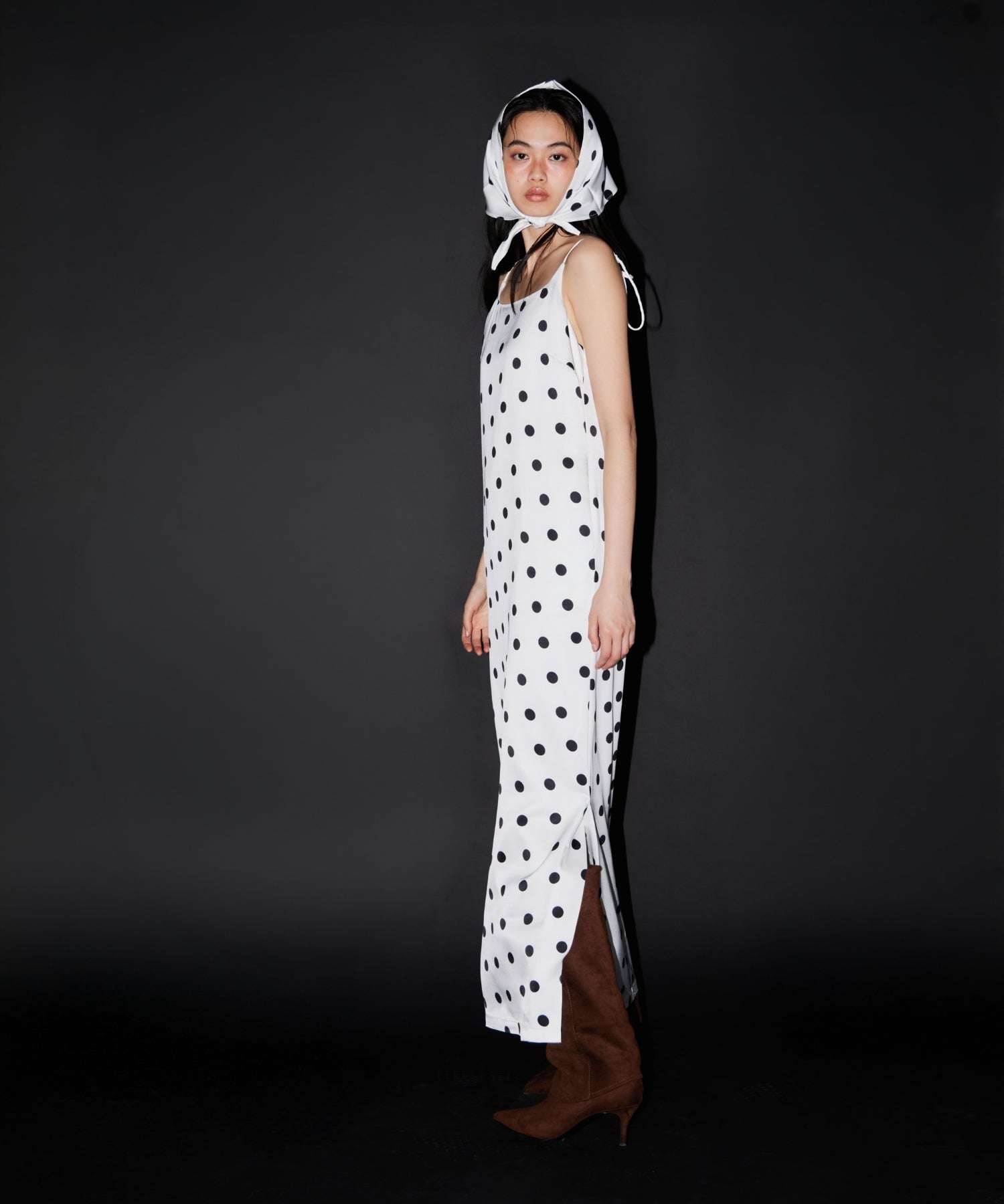 DOT LAYERED DRESS