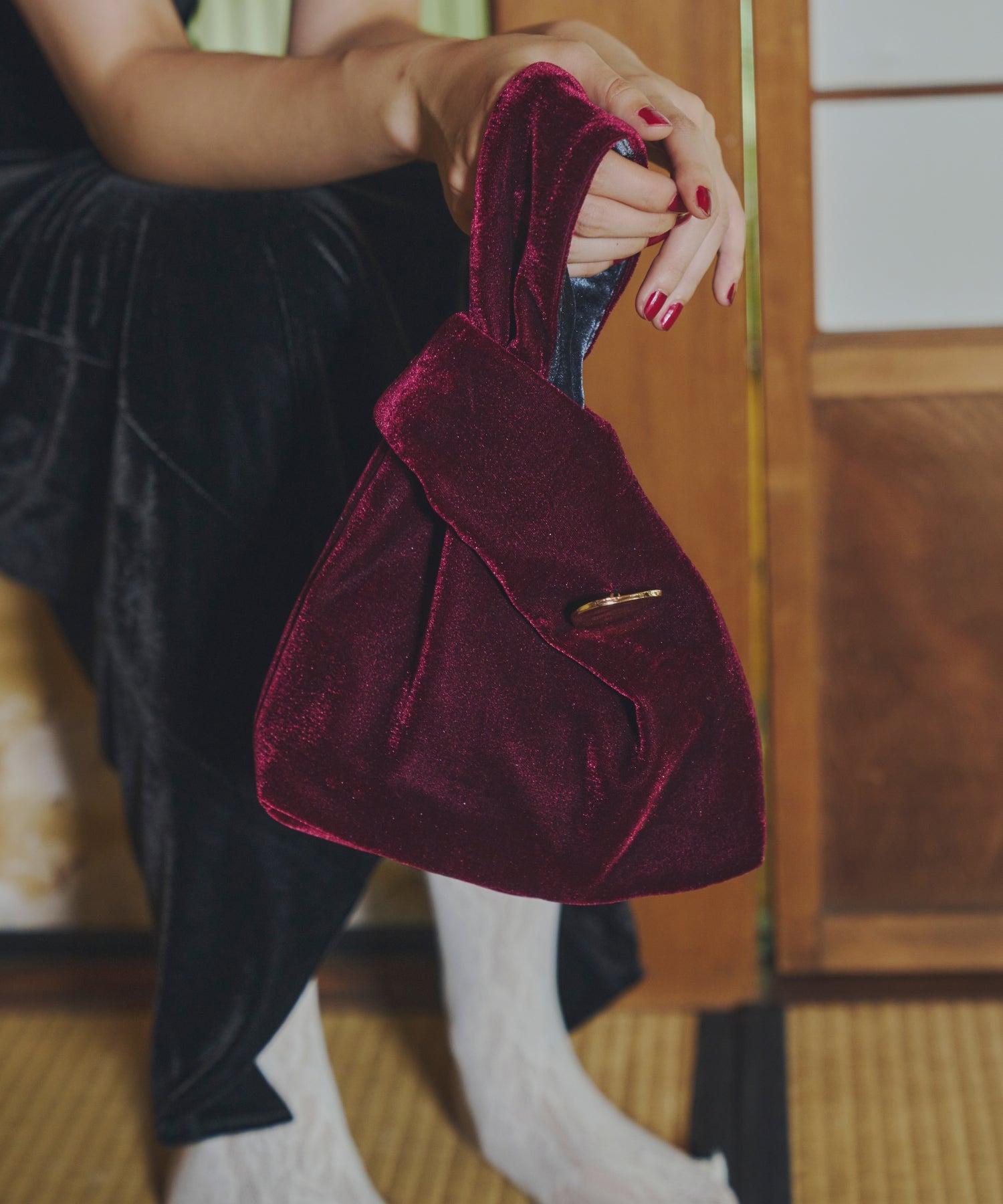 VELOUR BAG