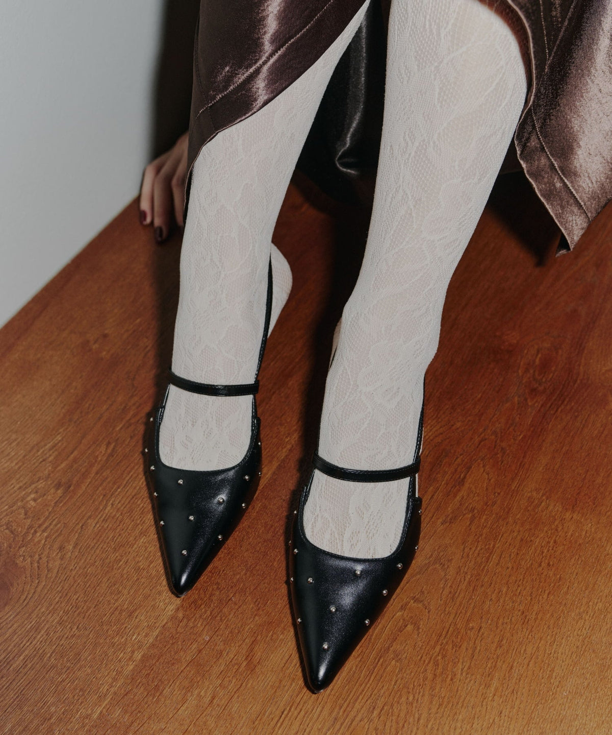 【POPUP】STUDS SLINGBACK ALWAYS SHOES