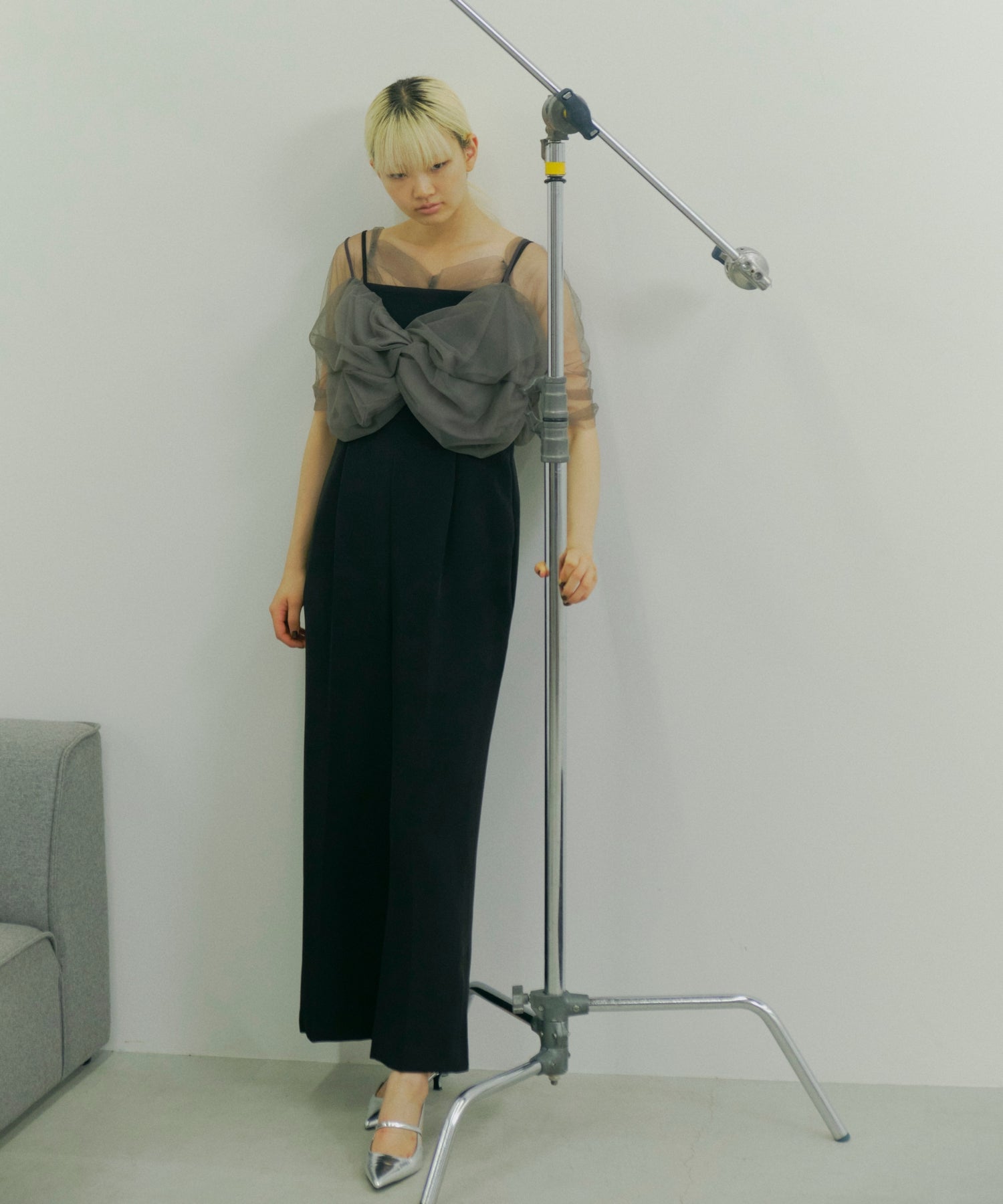 TWISTED BUSTIER LAYERED TOPS