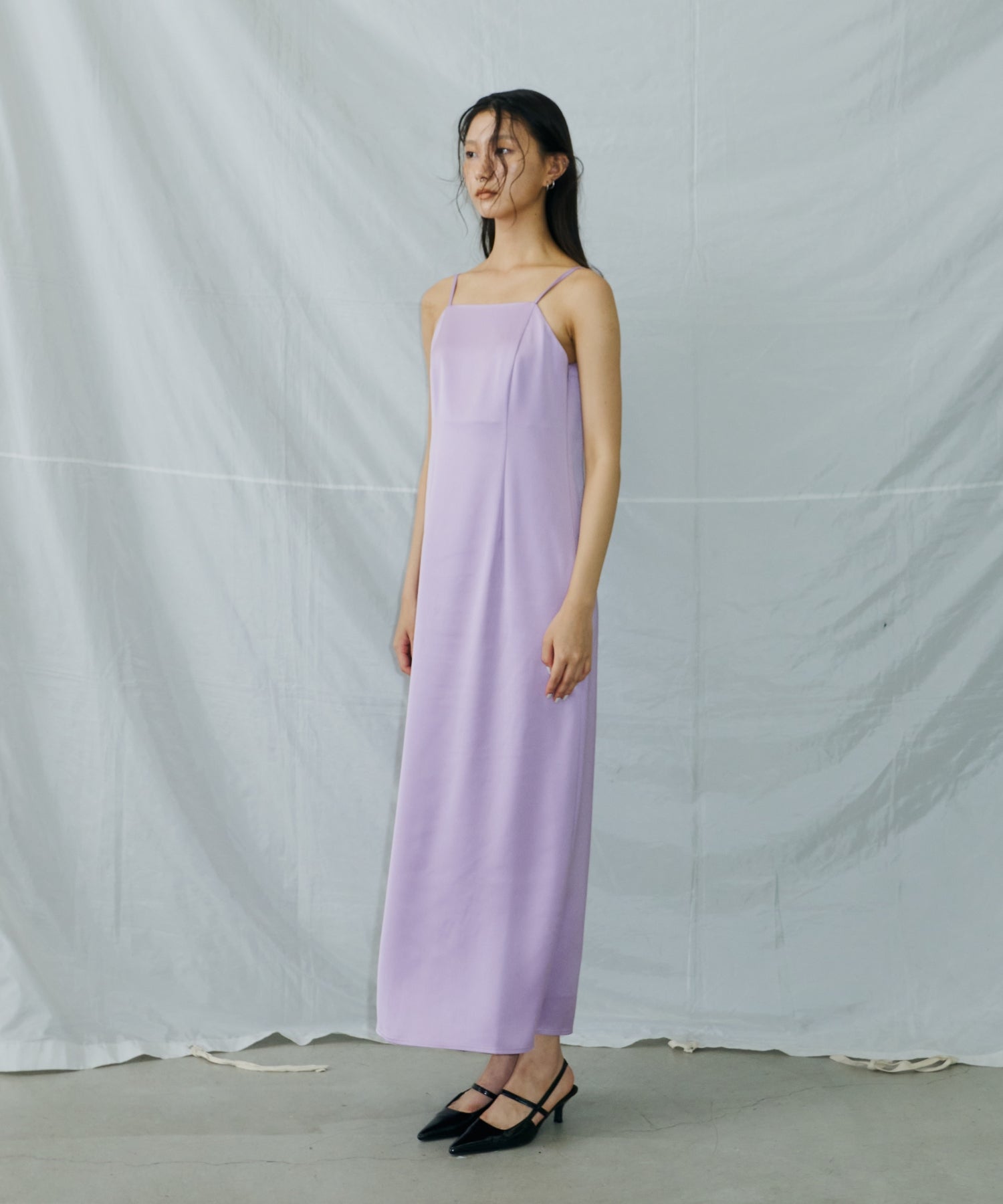 SATIN MINIMAL DRESS