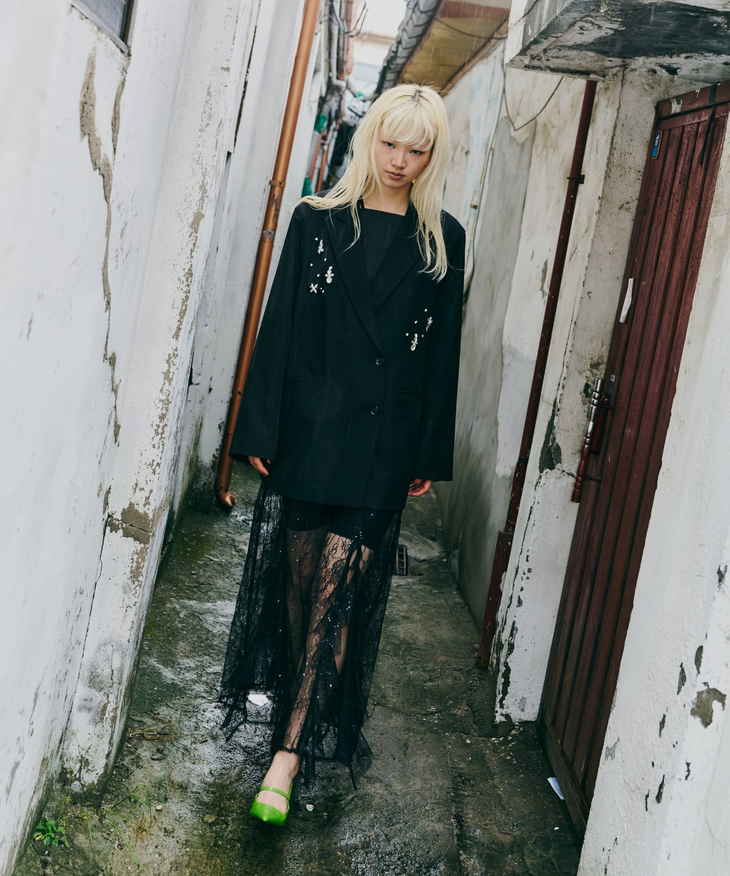JEWELS SHINE BOXY JACKET