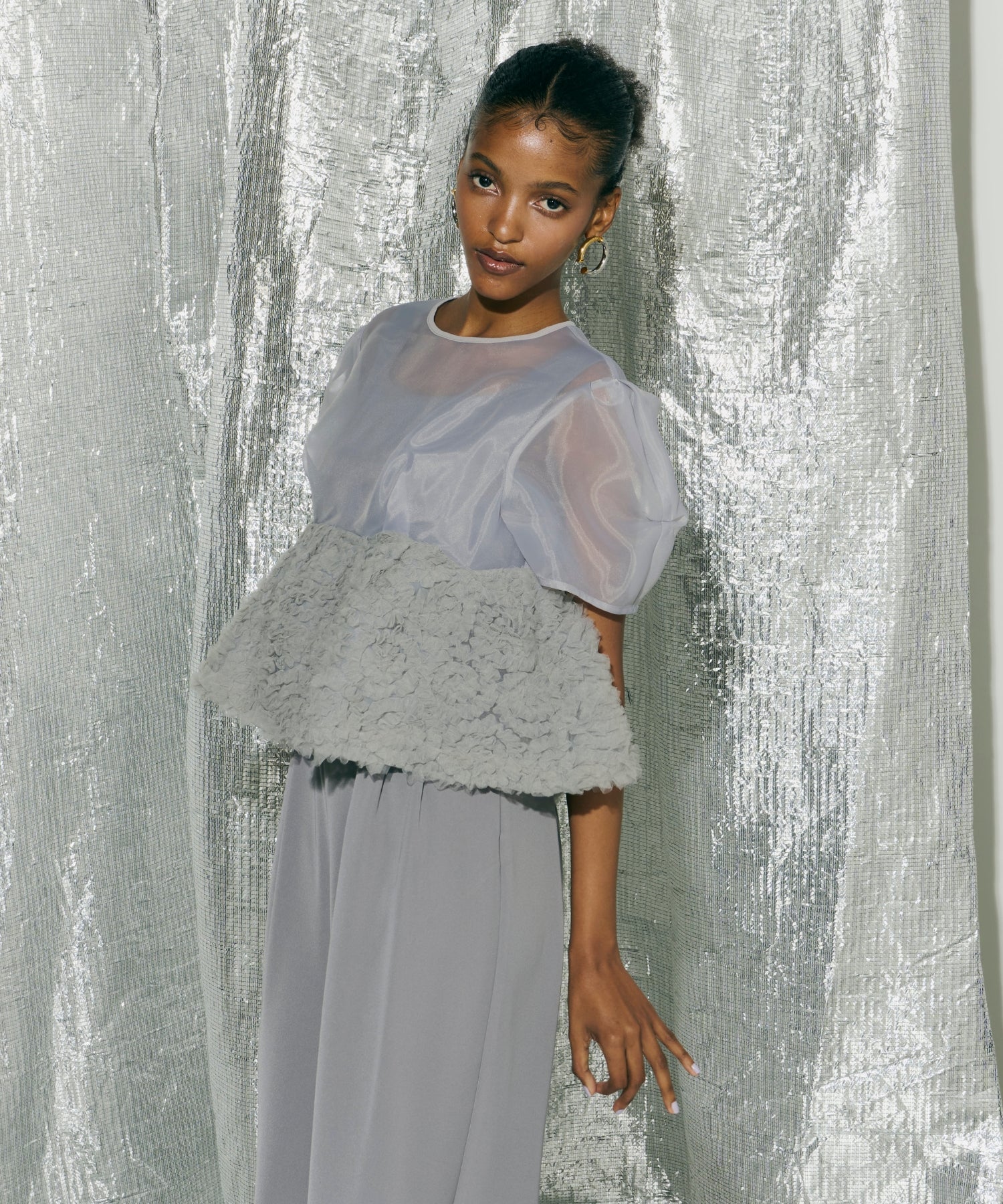 SWELL PEPLUM SET UP PANTS DRESS