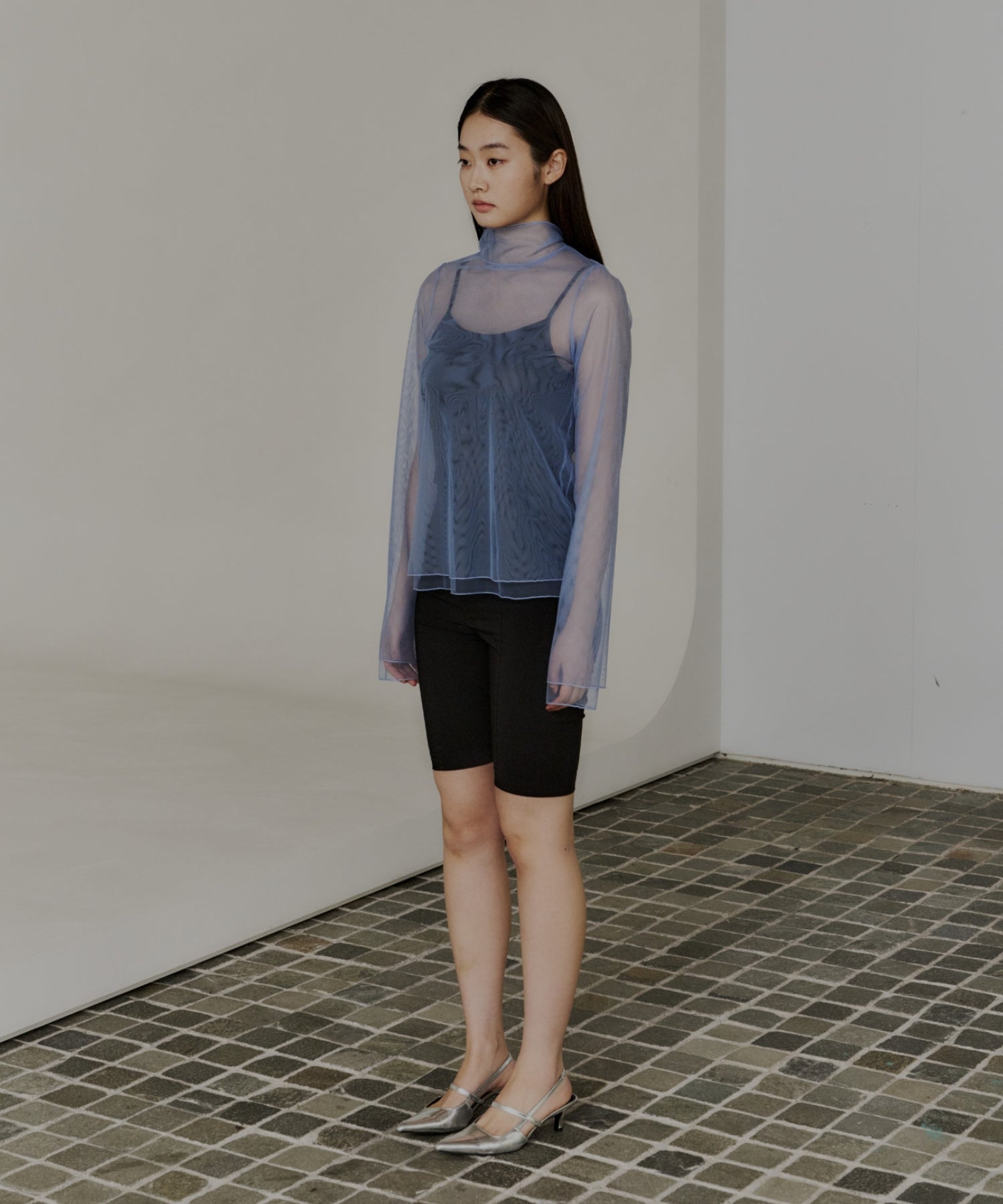 【POPUP】TULLE LAYERED TOPS