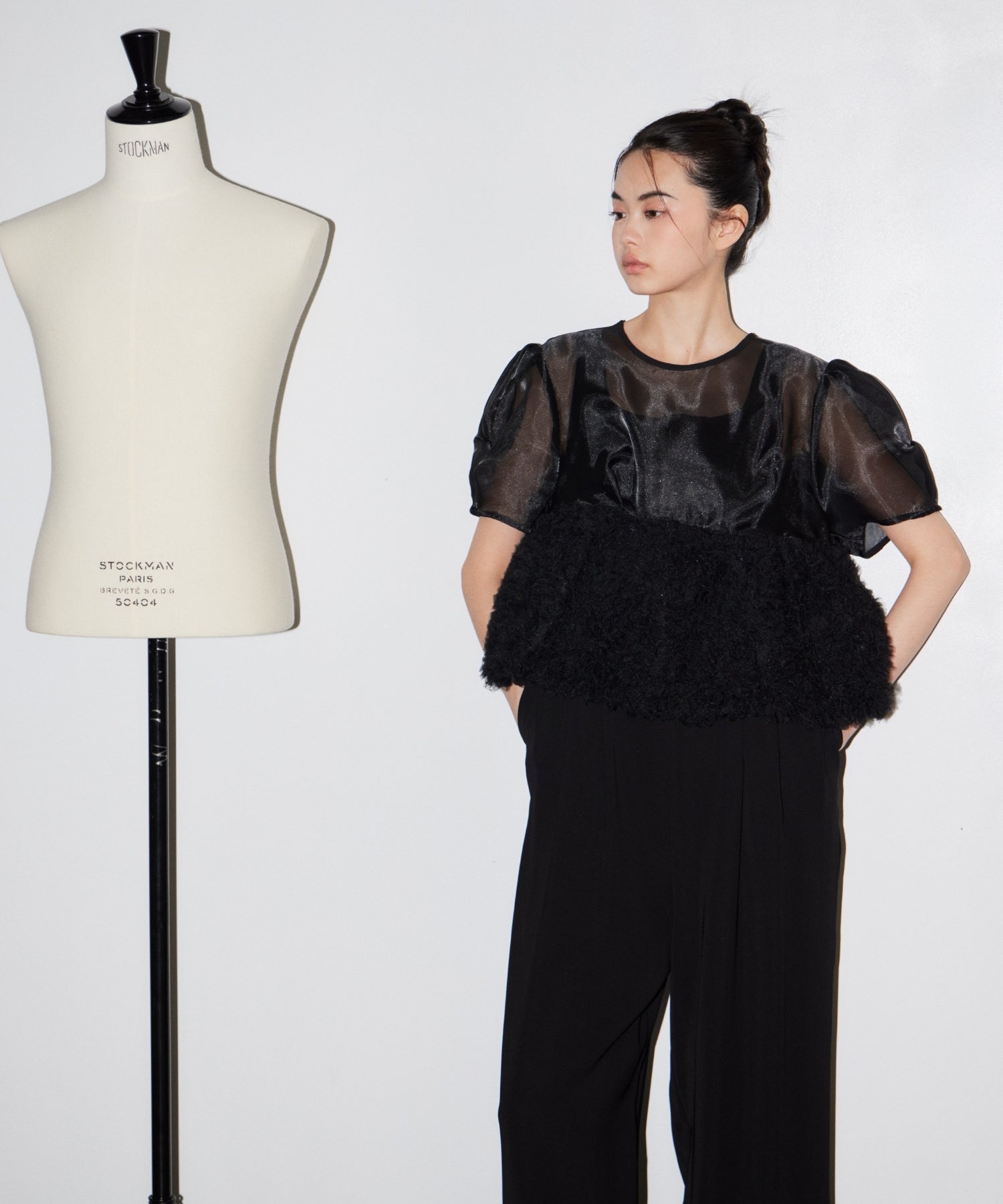 SWELL PEPLUM SET UP PANTS DRESS