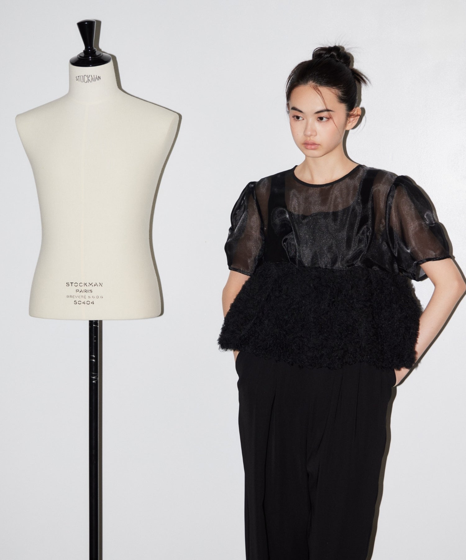 SWELL PEPLUM SET UP PANTS DRESS