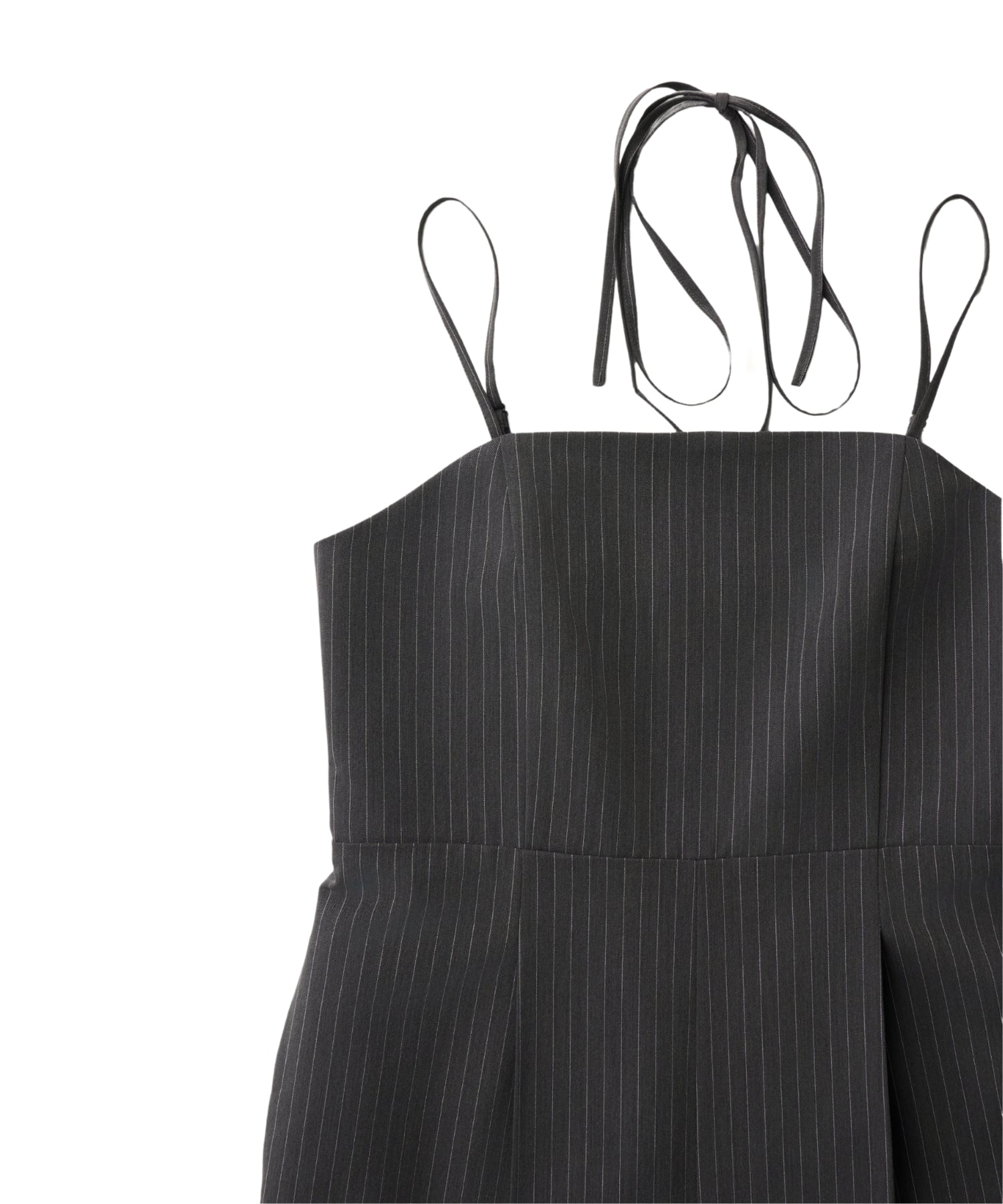 PINSTRIPE ALL IN ONE DRESS