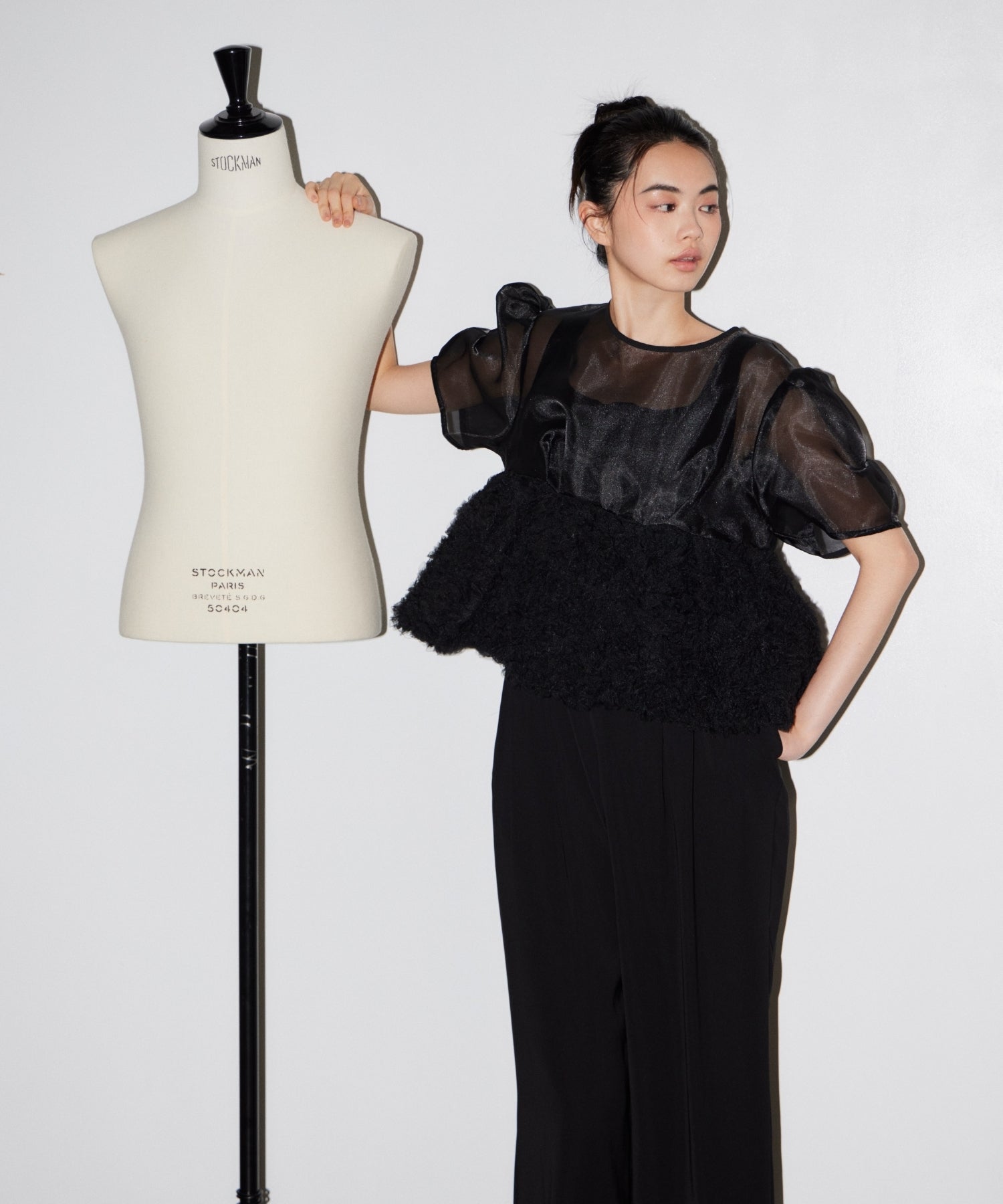 SWELL PEPLUM SET UP PANTS DRESS