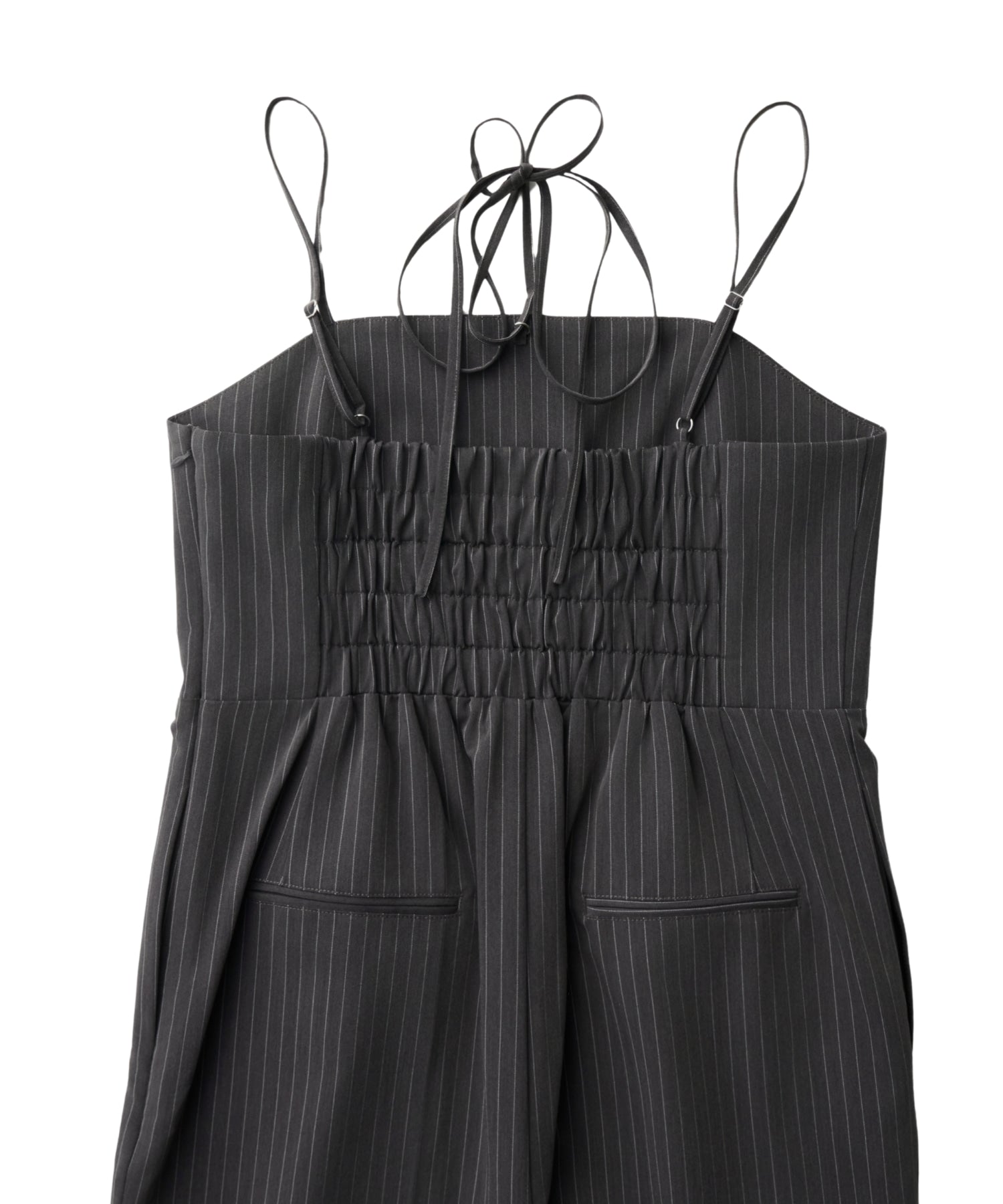 PINSTRIPE ALL IN ONE DRESS