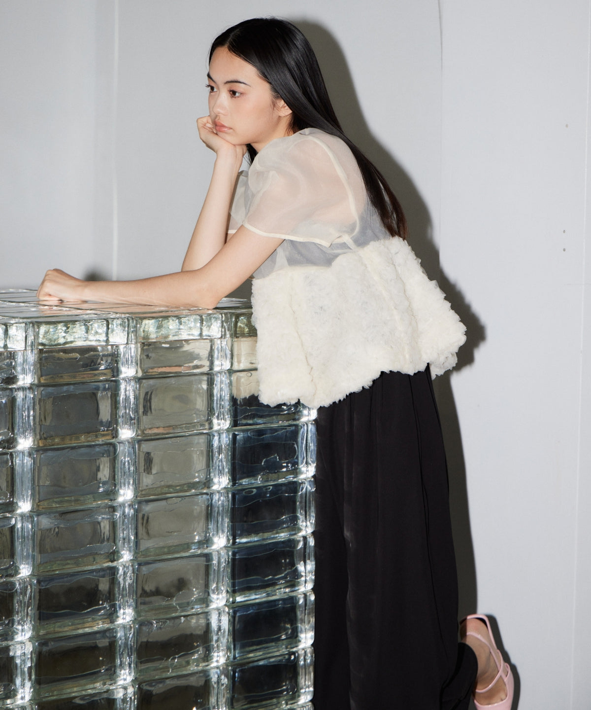 SWELL PEPLUM SET UP PANTS DRESS