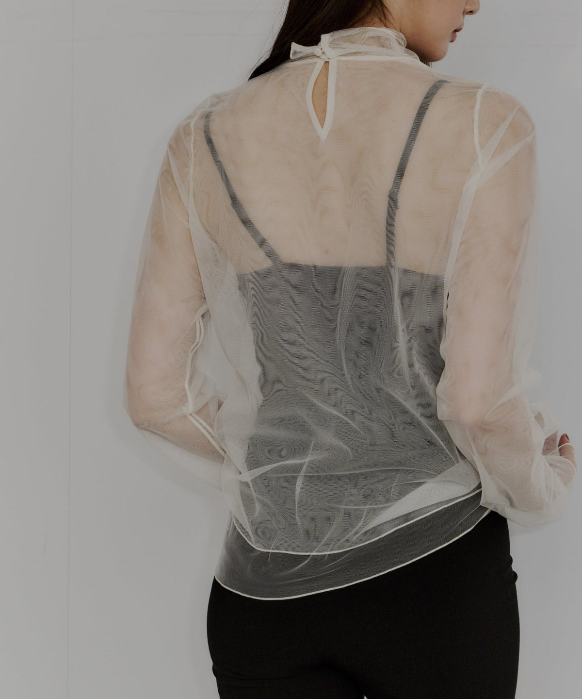 【POPUP】TULLE LAYERED TOPS