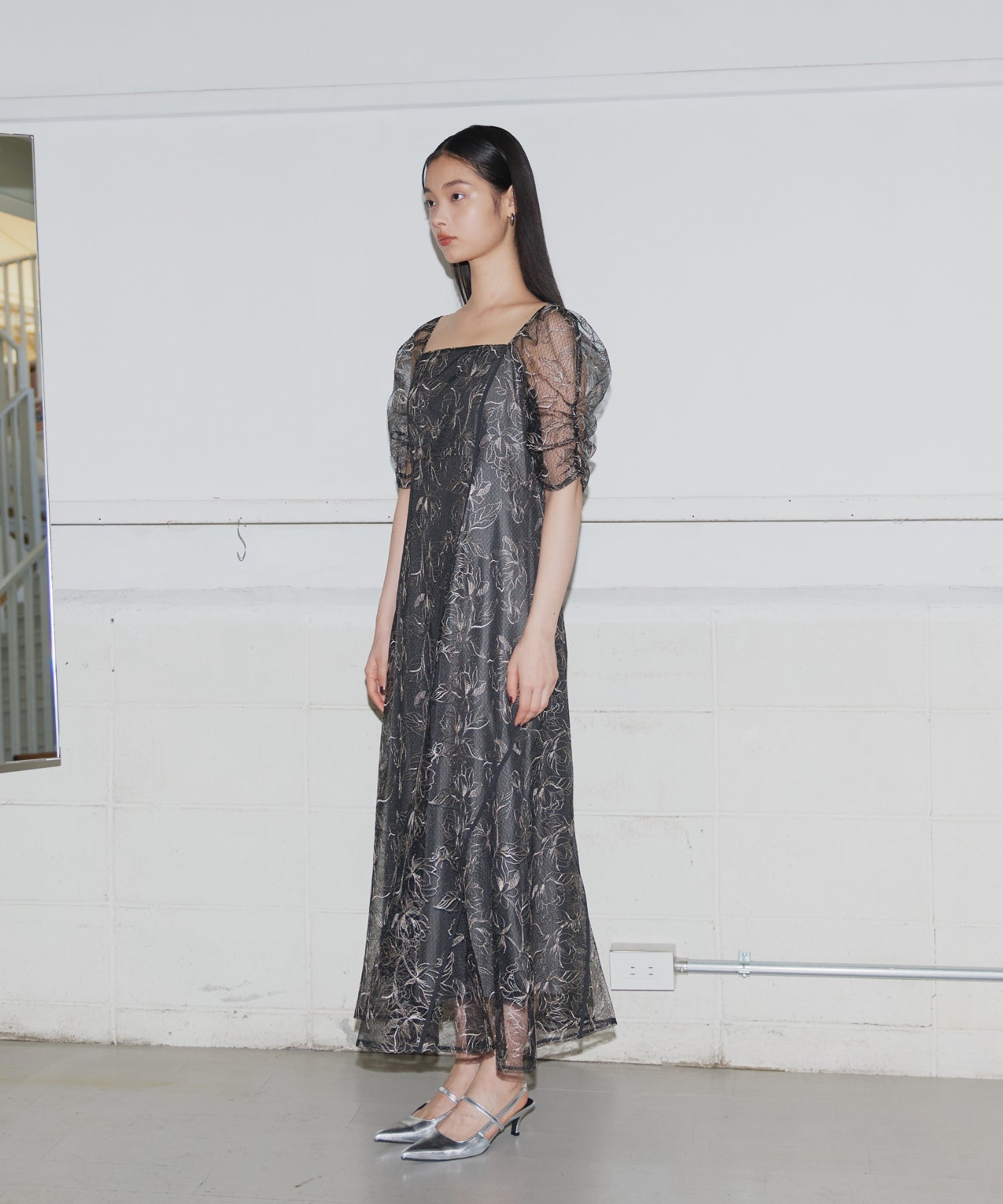 WAVE PIPING FRARE DRESS