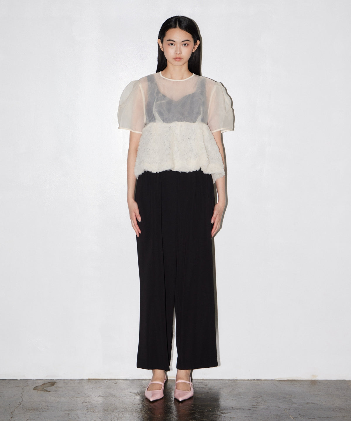 SWELL PEPLUM SET UP PANTS DRESS