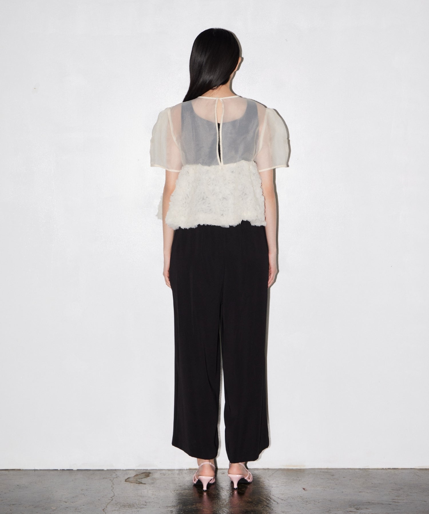 SWELL PEPLUM SET UP PANTS DRESS