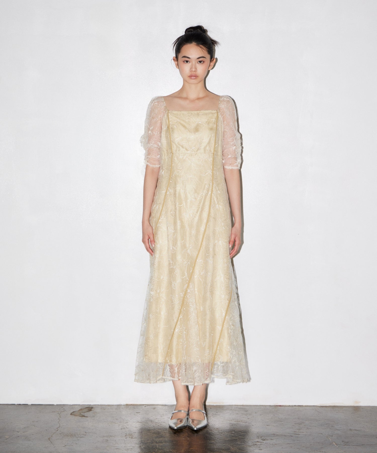WAVE PIPING FRARE DRESS
