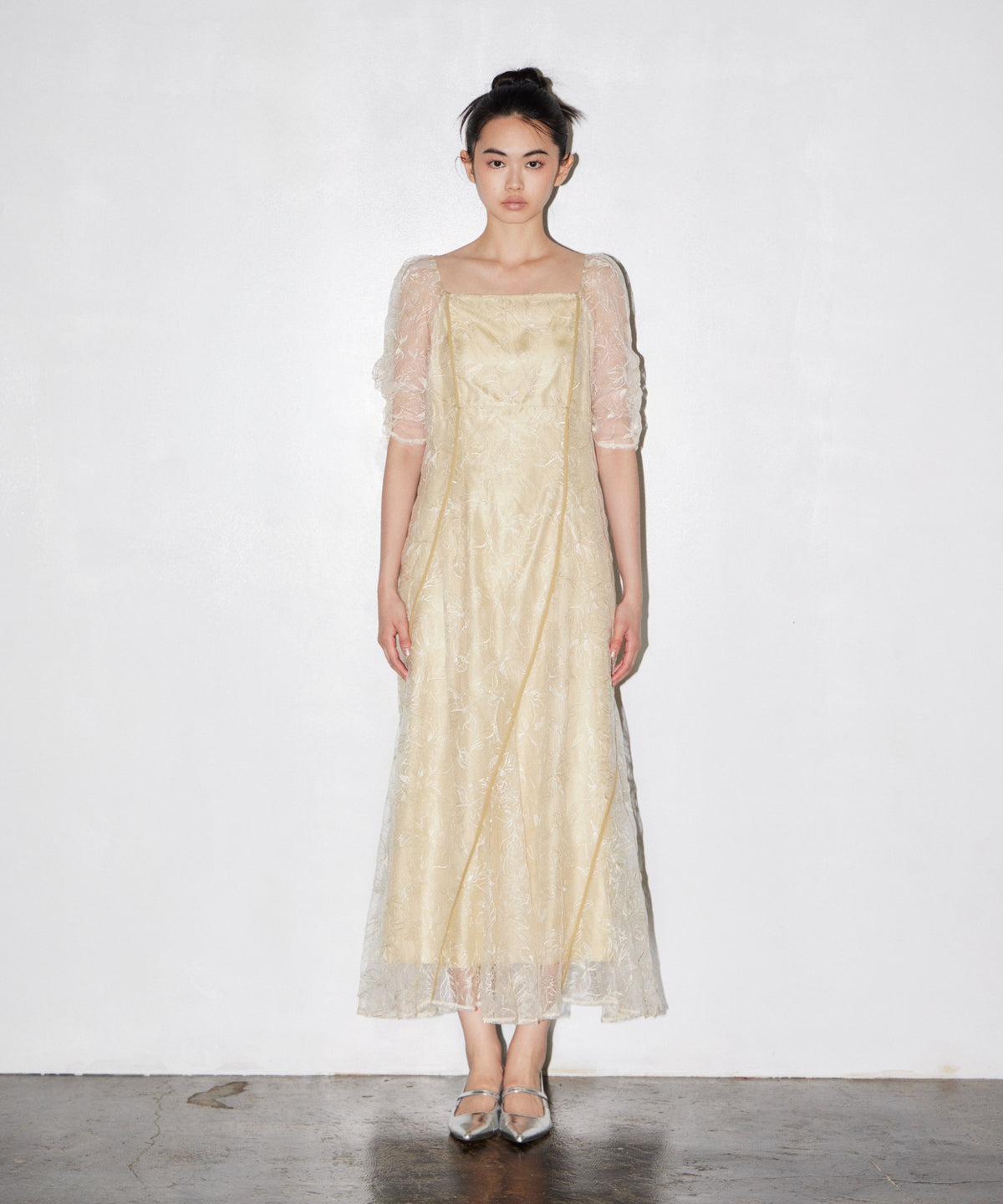 WAVE PIPING FRARE DRESS