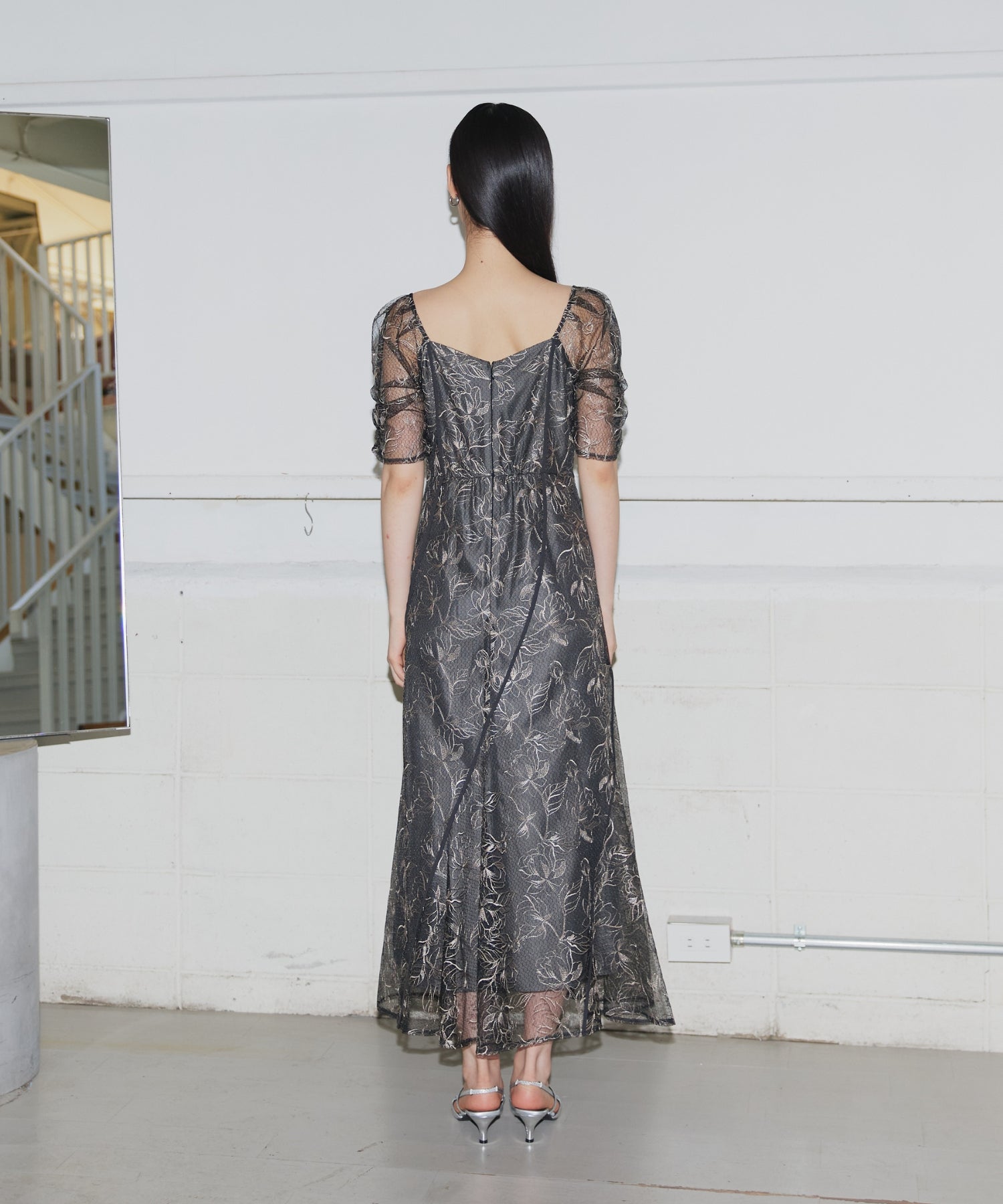 WAVE PIPING FRARE DRESS