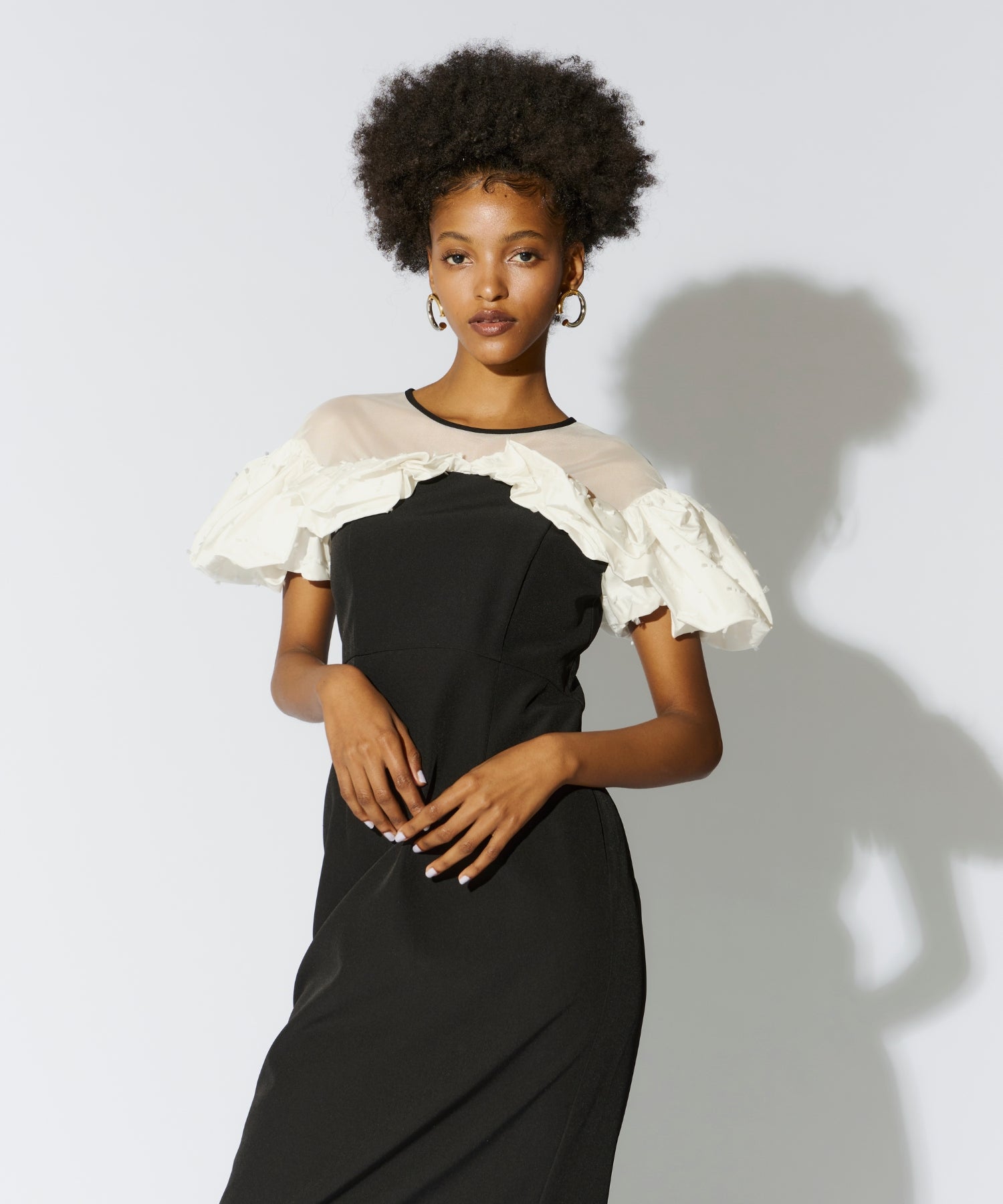 RIBBON MASHMALLOW DRESS