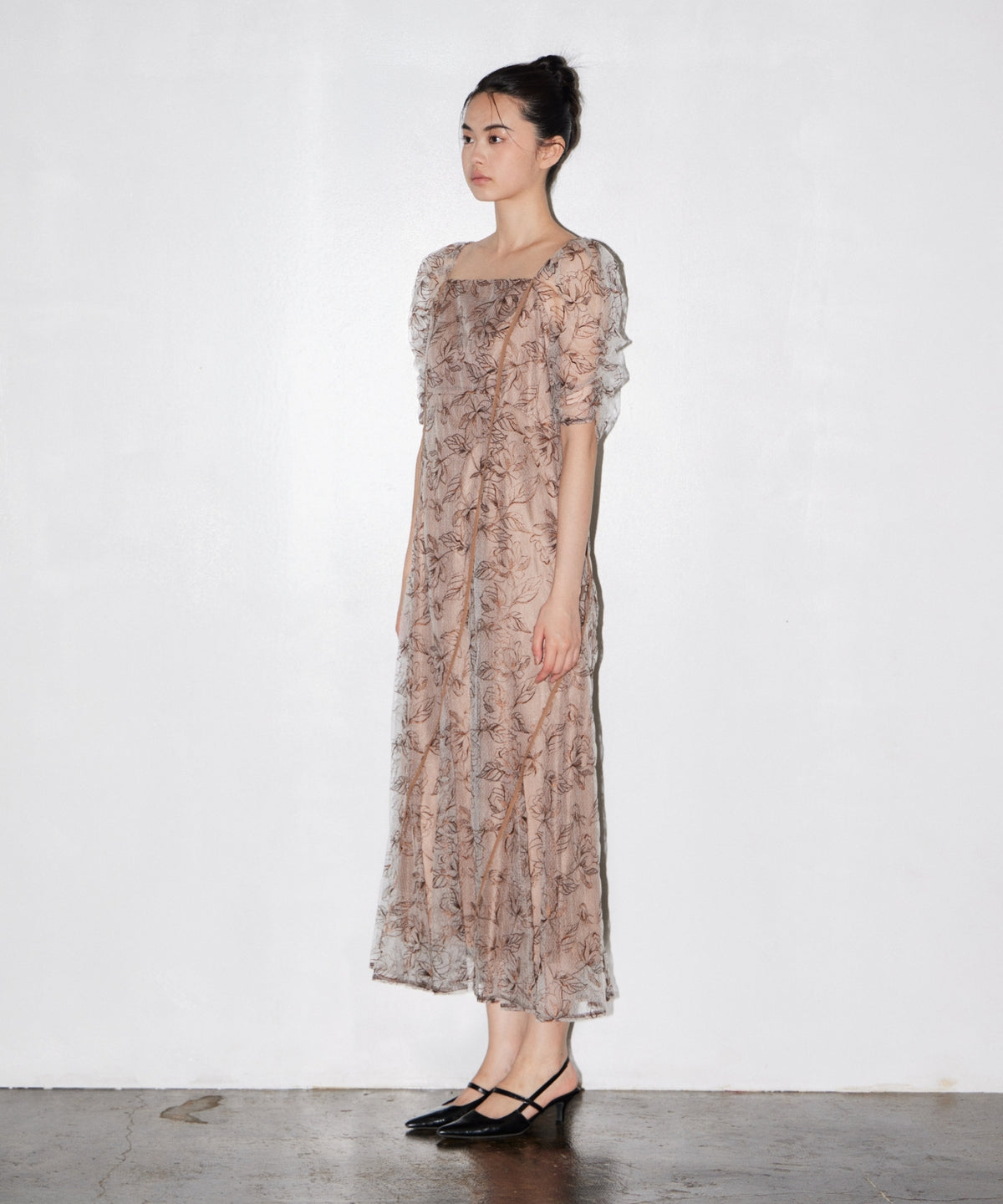 WAVE PIPING FRARE DRESS
