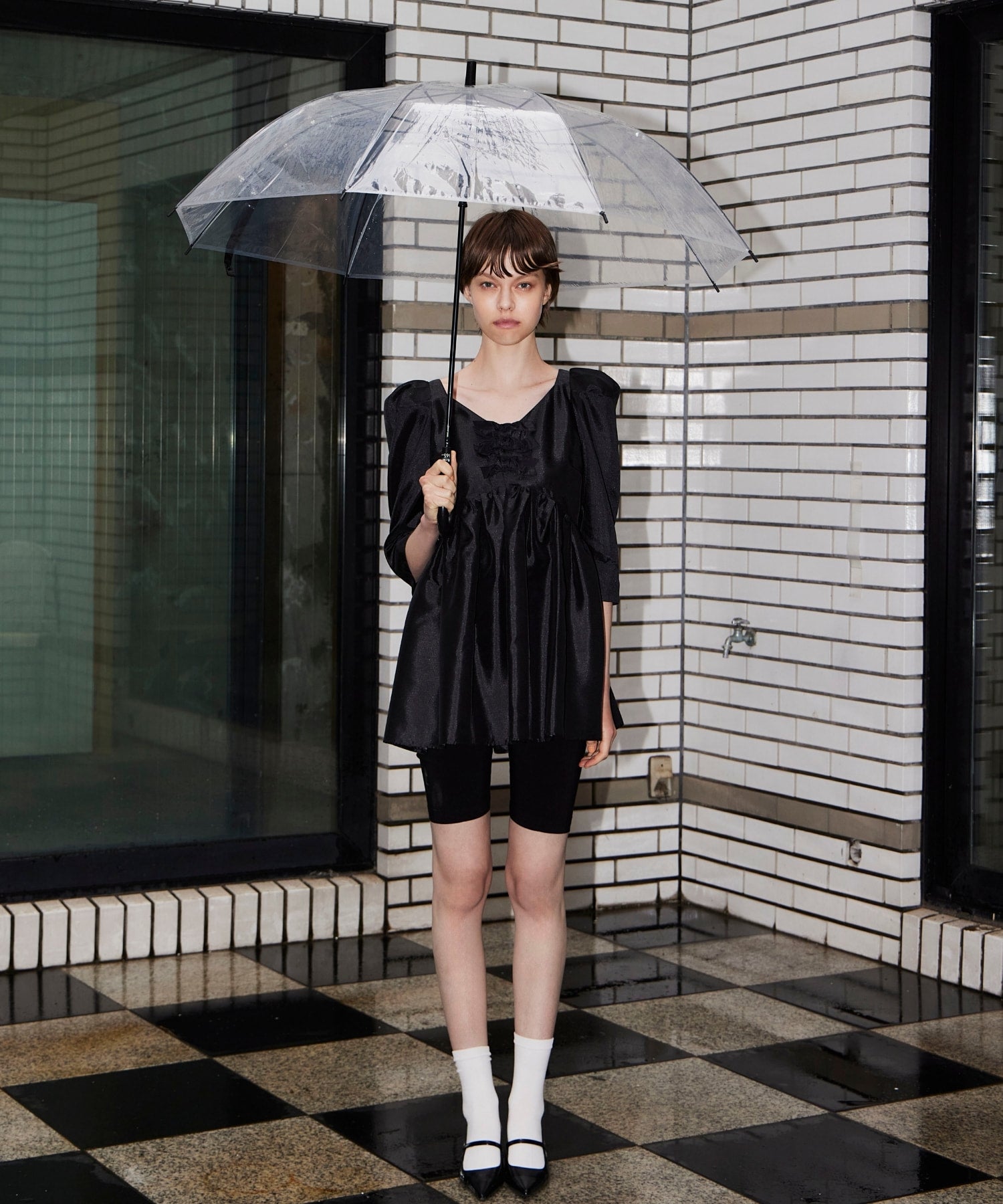 EDGE RIBBON SETUP DRESS