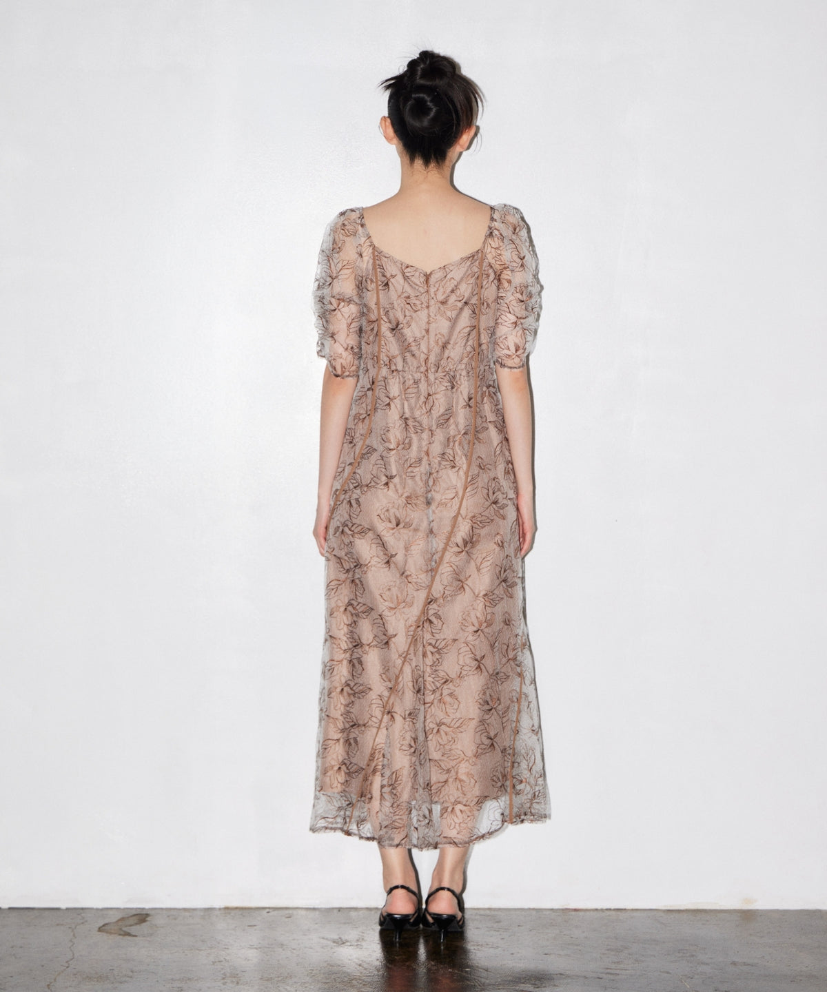 WAVE PIPING FRARE DRESS