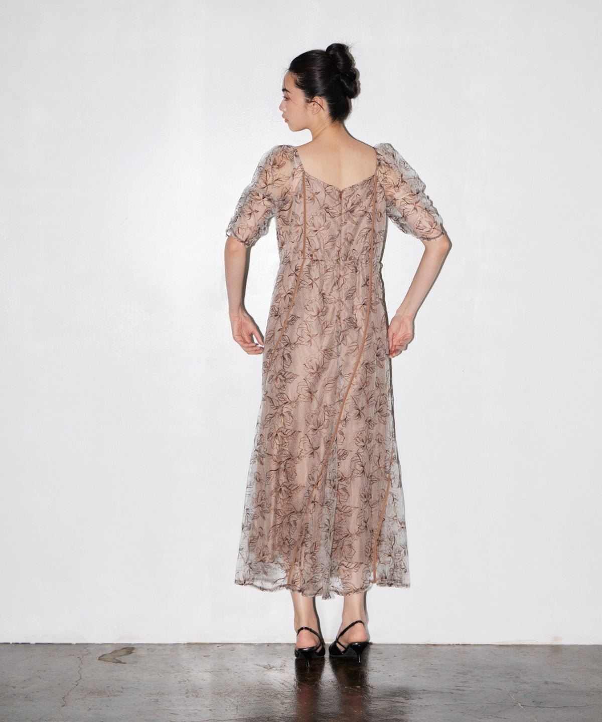 WAVE PIPING FRARE DRESS