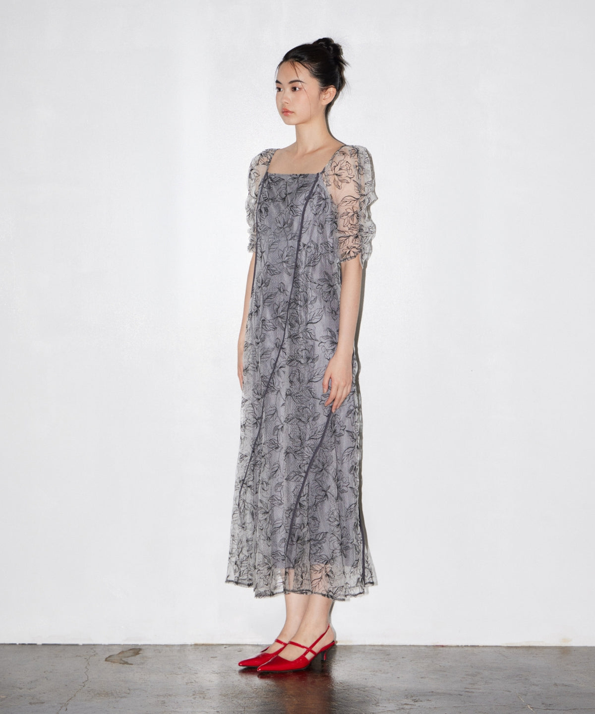WAVE PIPING FRARE DRESS