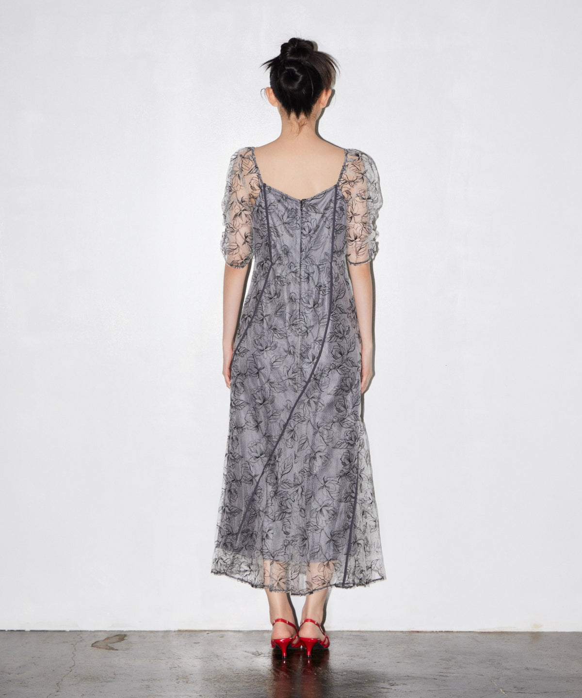 WAVE PIPING FRARE DRESS