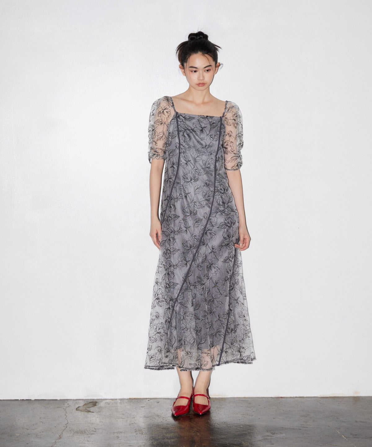 WAVE PIPING FRARE DRESS